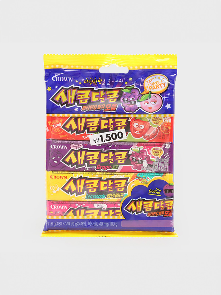 DAISO Crown Sweet and Sour Collection (116g, 29g*4)