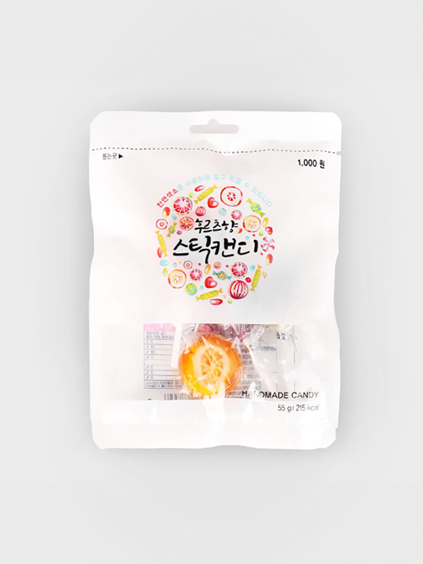 DAISO Fruit flavored stick candy (45g)