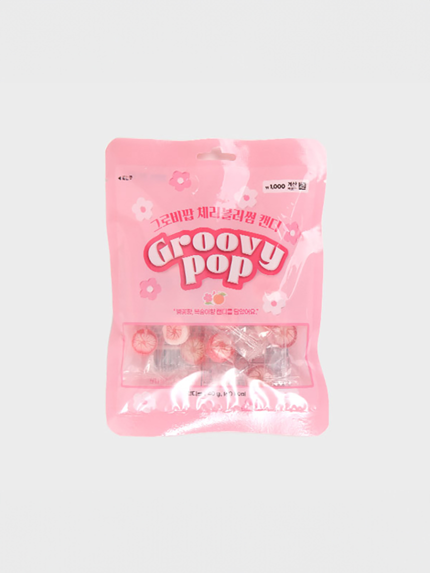 DAISO Grovipop Cherry Blossom Candy (40g)