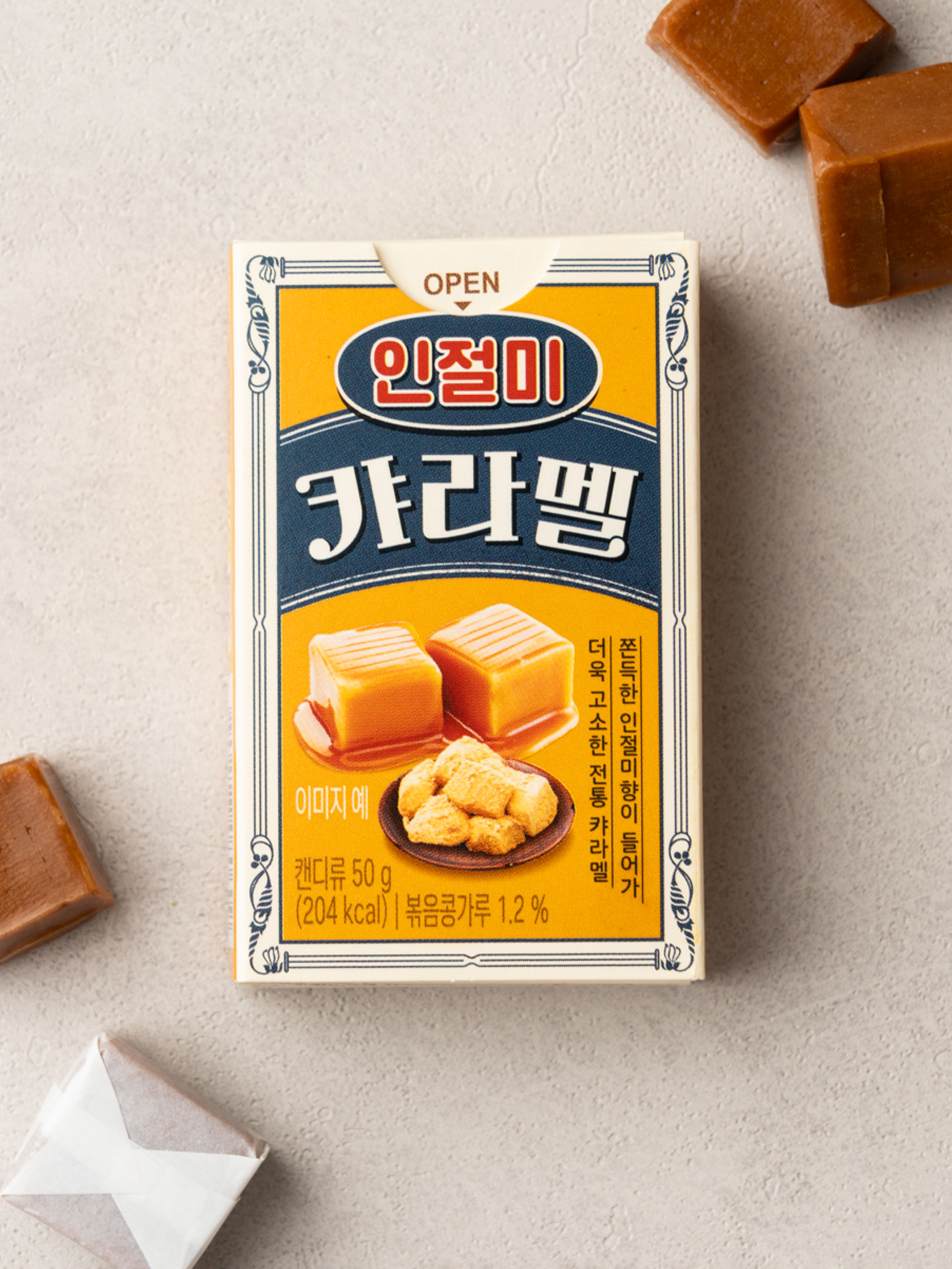 DAISO Injeolmi Caramel (50g)