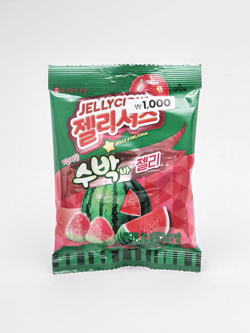 DAISO Lotte Watermelon Basil (56g)