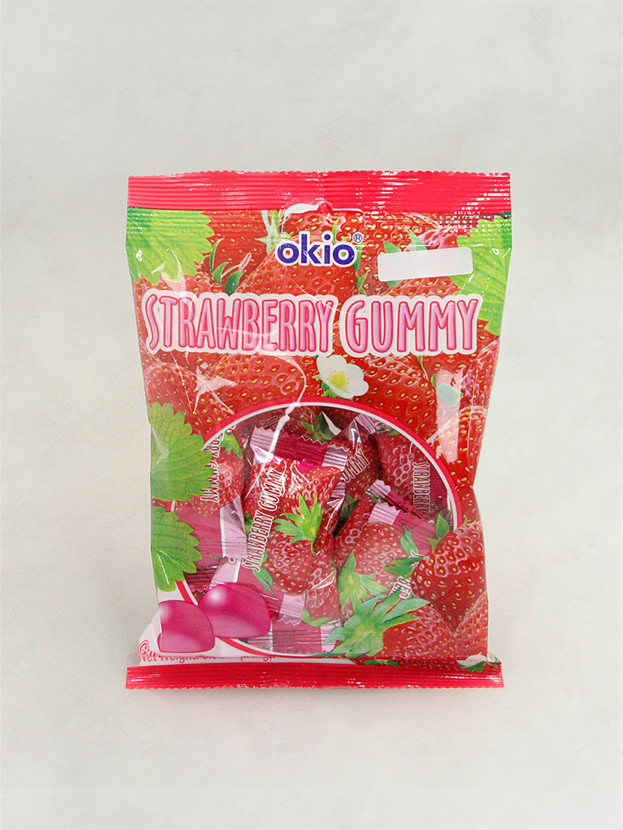 DAISO Okio Strawberry Gummy (80g)