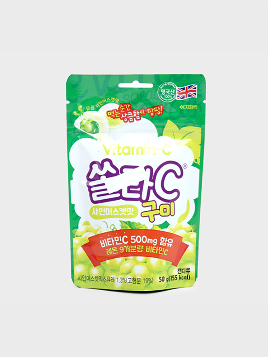 DAISO Solar C Gumi Shine Muscat Flavor (50g)