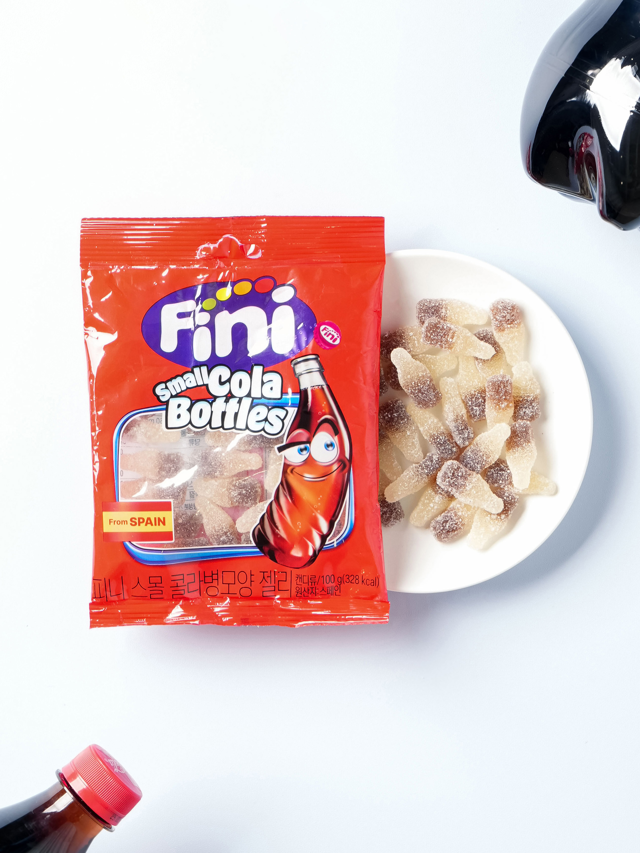 DAISO Finismol Cola Bottle Shape Jelly (100g)