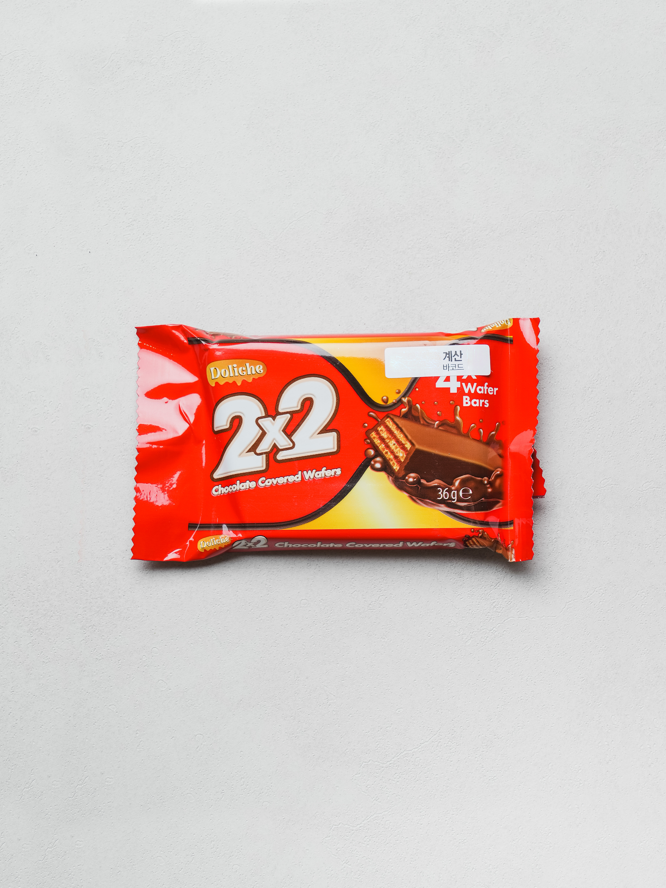 DAISO 2X2 Chocolate Wafer Bar (36g)