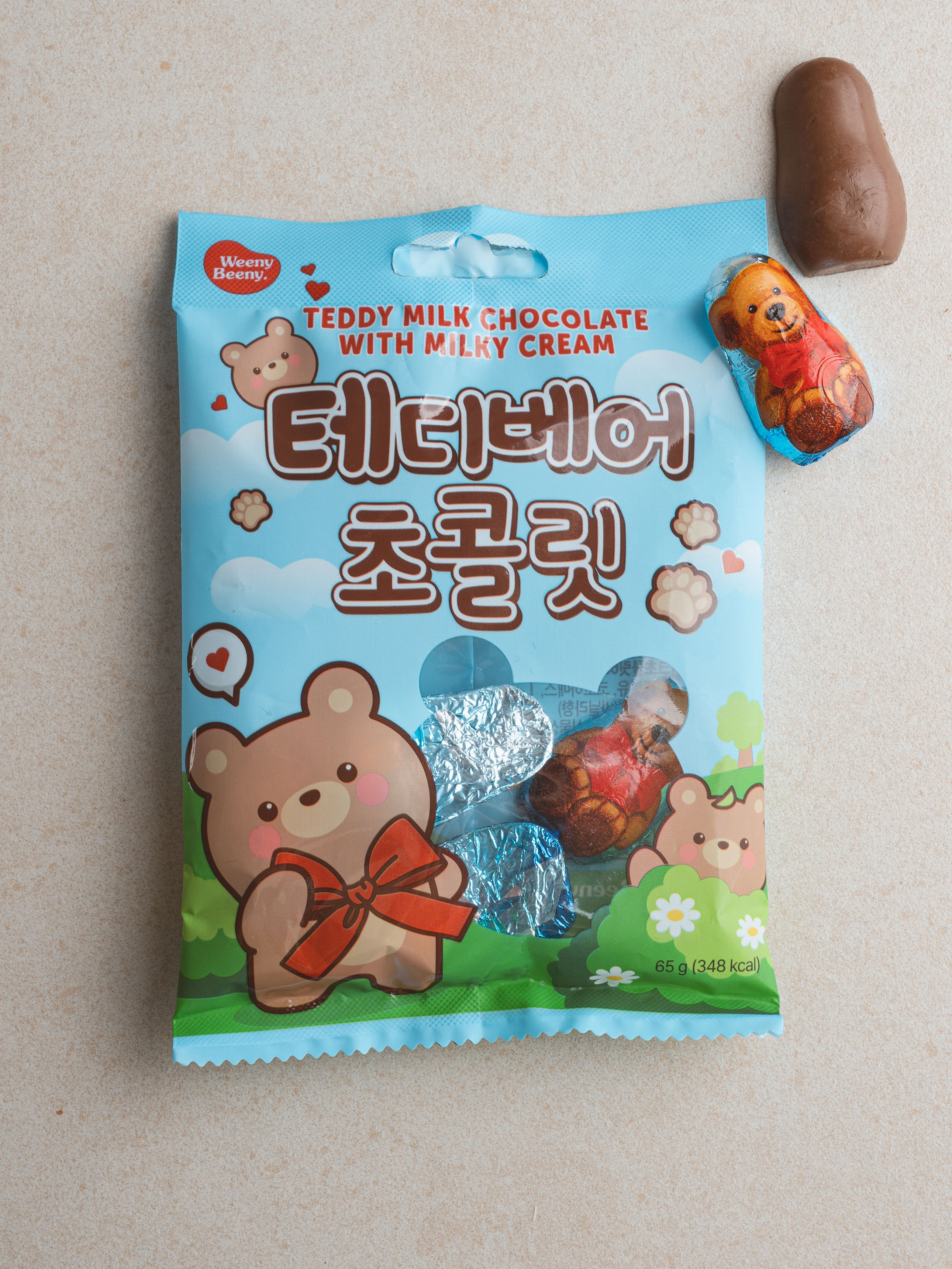 DAISO Teddy Bear Chocolate (65g)