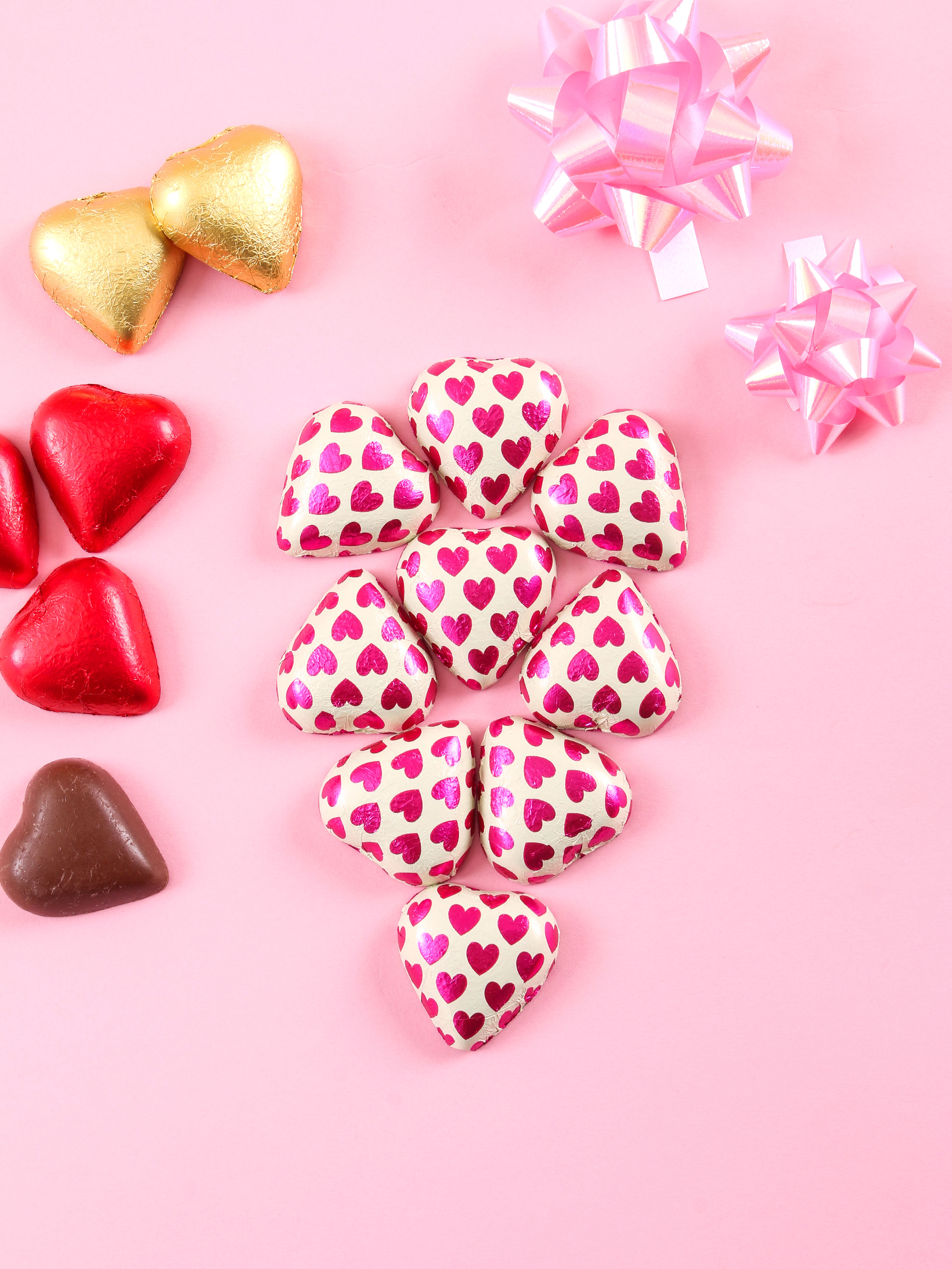 DAISO Soriny Heart Chocolate Pattern (65g)