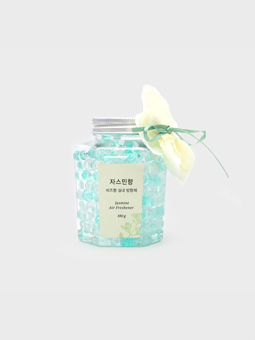 DAISO Flower decoration bead air freshener (180g) (Jasmine)
