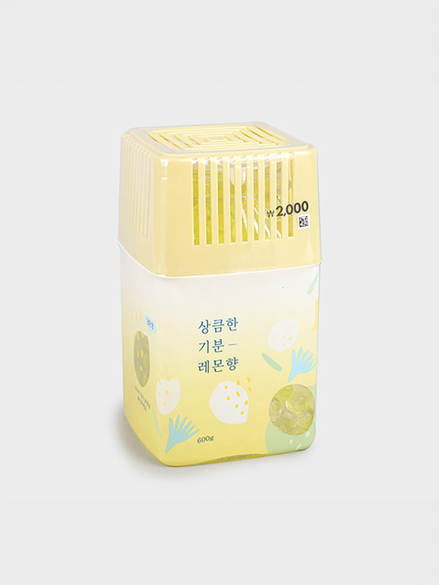 DAISO 600g bead air freshener (lemon)