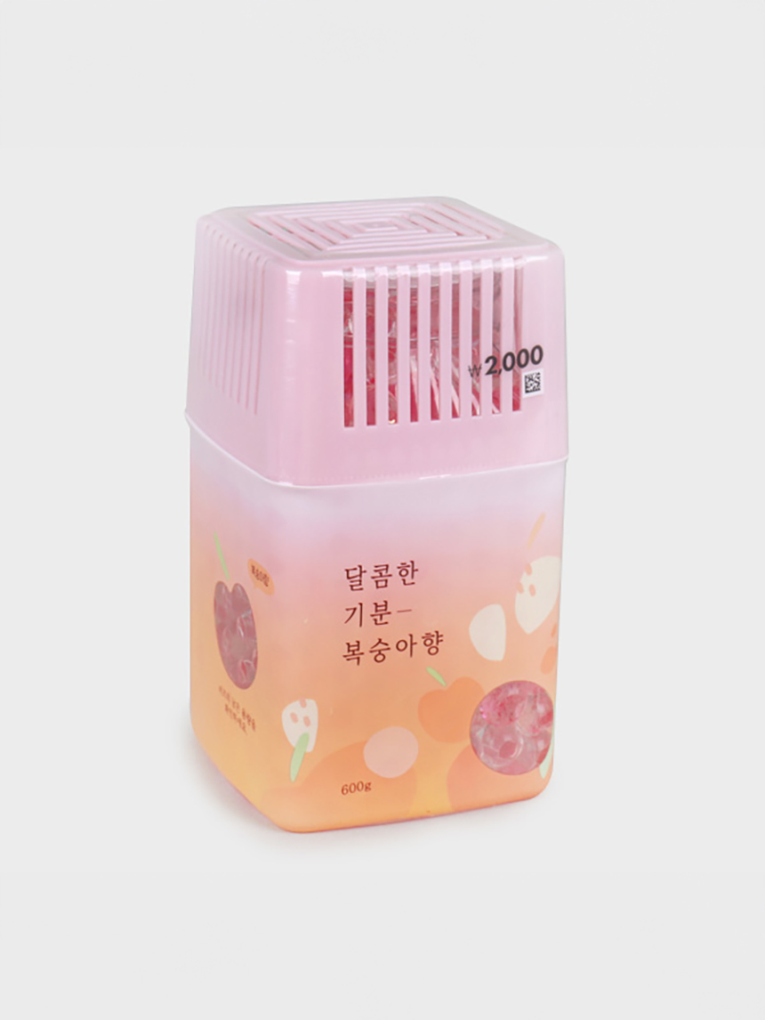 DAISO 600g bead air freshener (Peach)