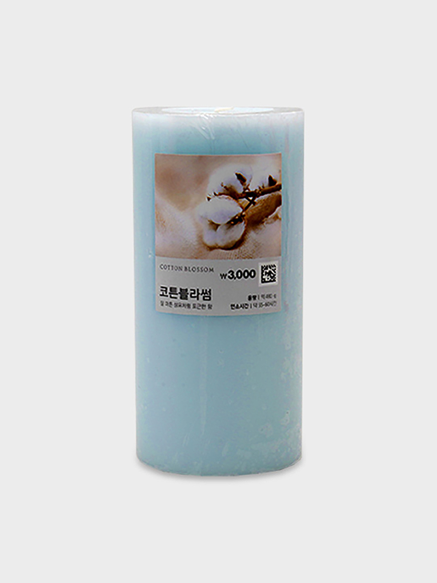 DAISO Color Filler Candle (Cotton Blossom Scent)