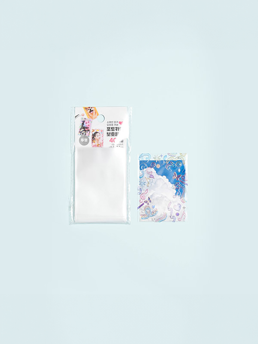 DAISO Photo protection film (transparent/40 sheets)