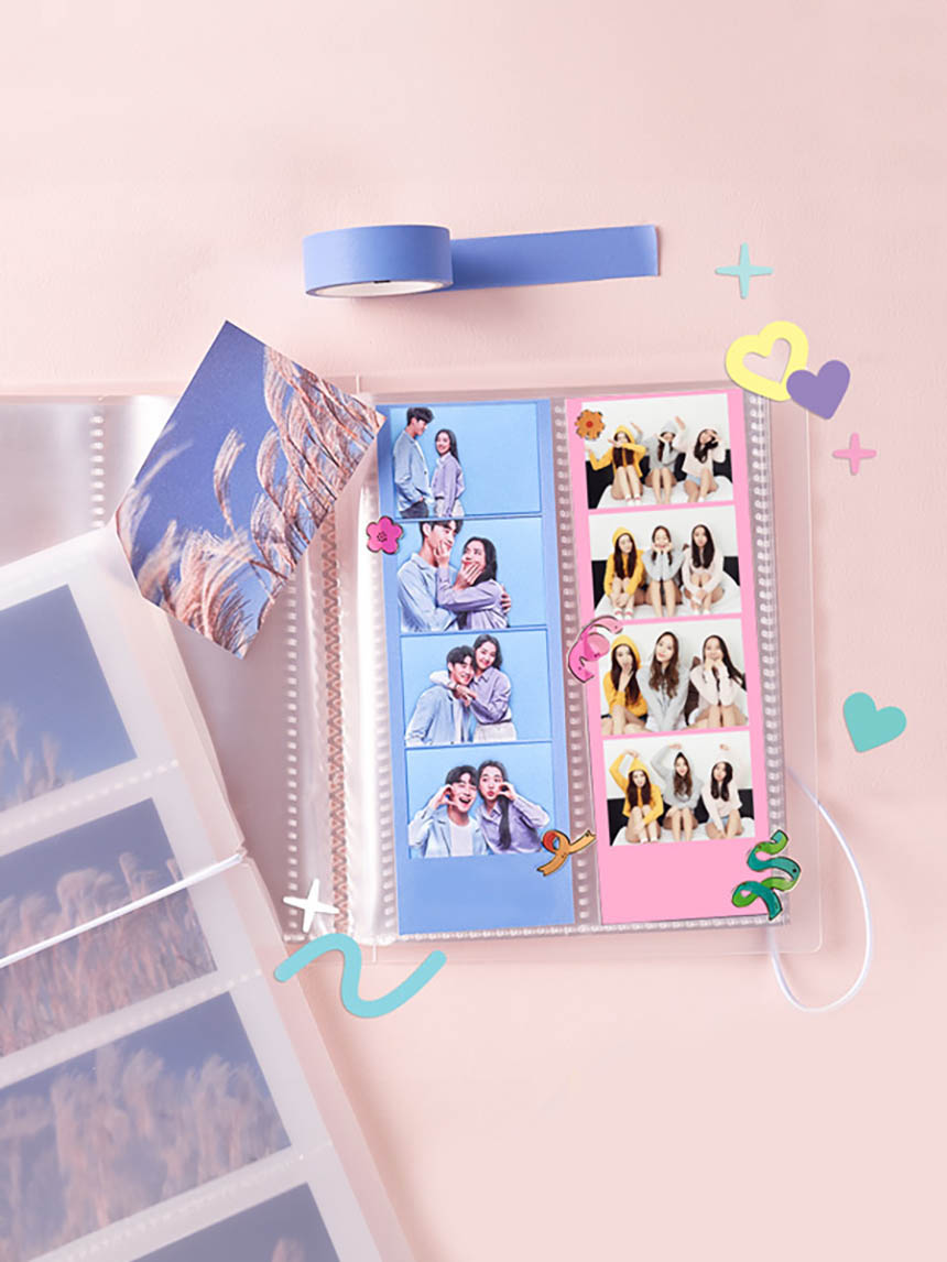 DAISO Polku_Next Cut Photo Album (20 sheets/80 pockets)