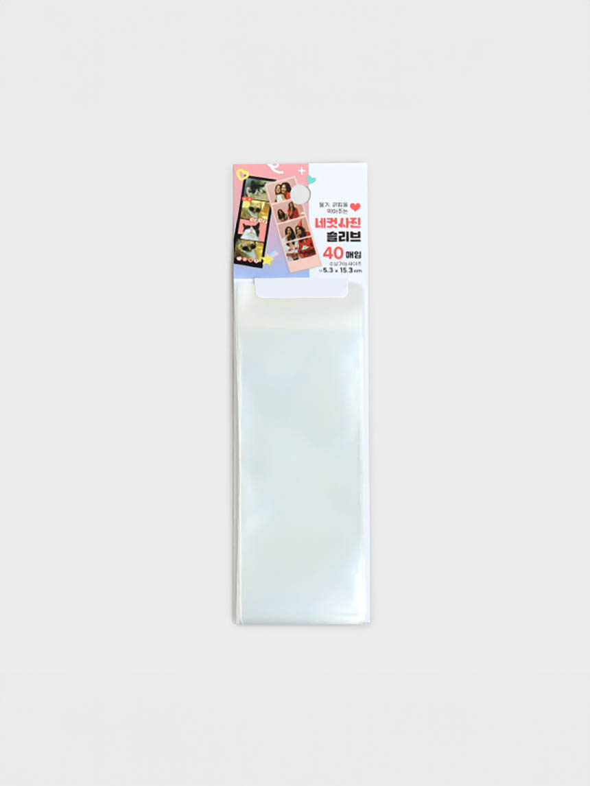 DAISO Polku_Nekut Photo Sleeve (transparent/40 sheets)