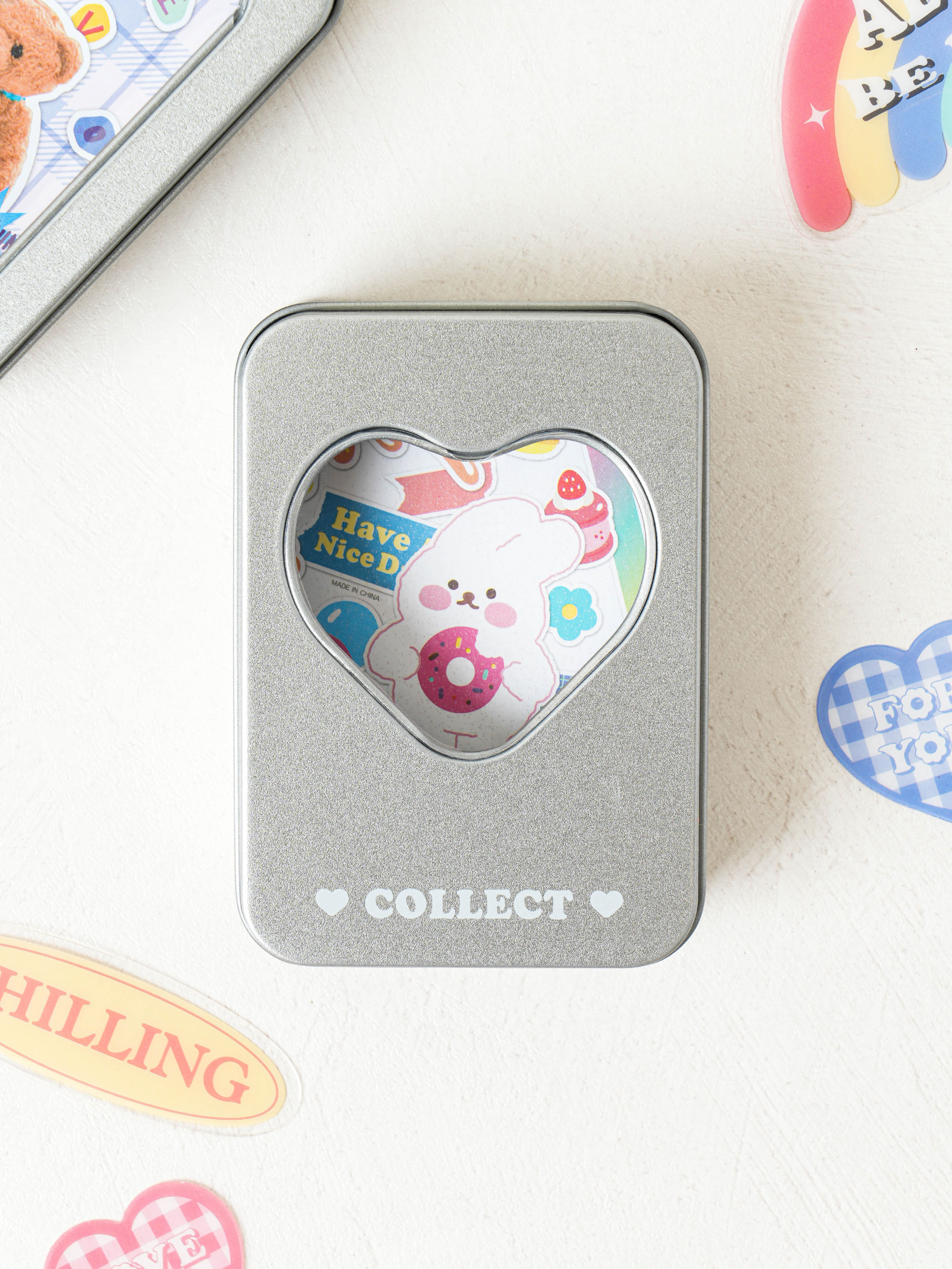 DAISO Polku_Photocard Tin Case (Sticker Included)