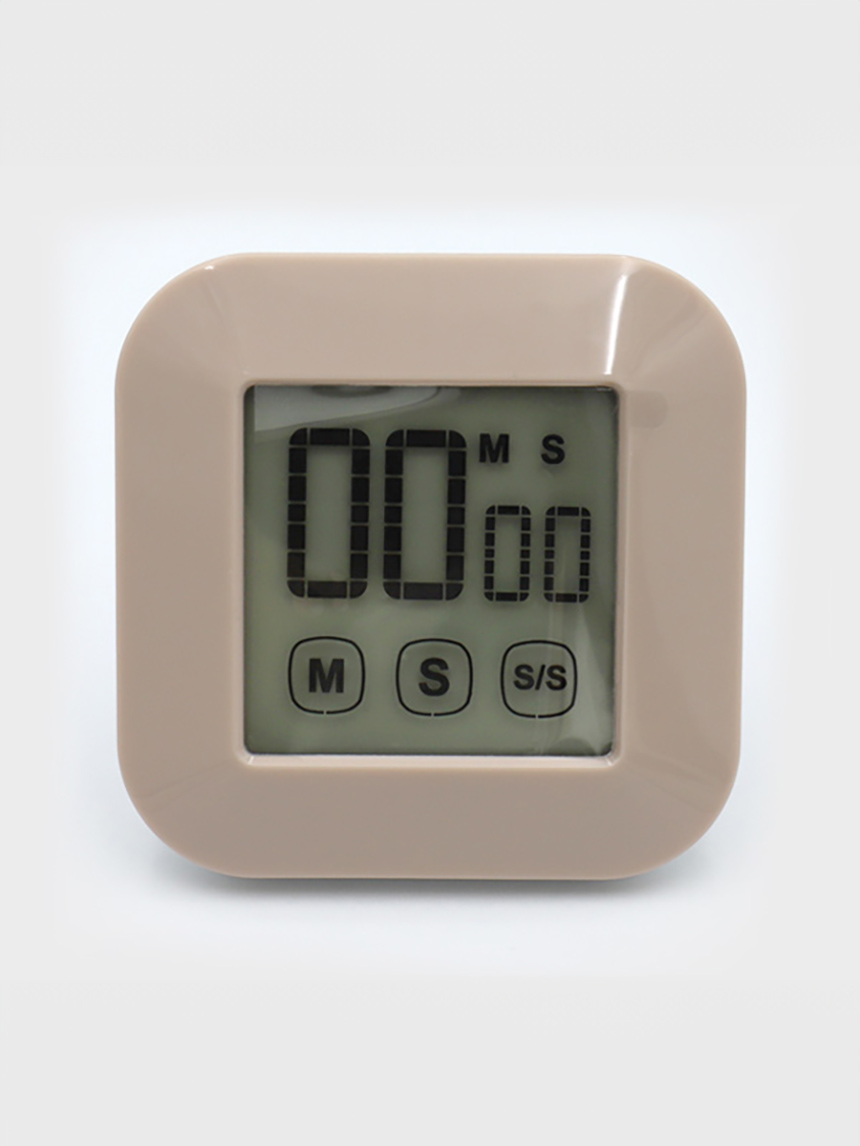 DAISO square touch sensor timer