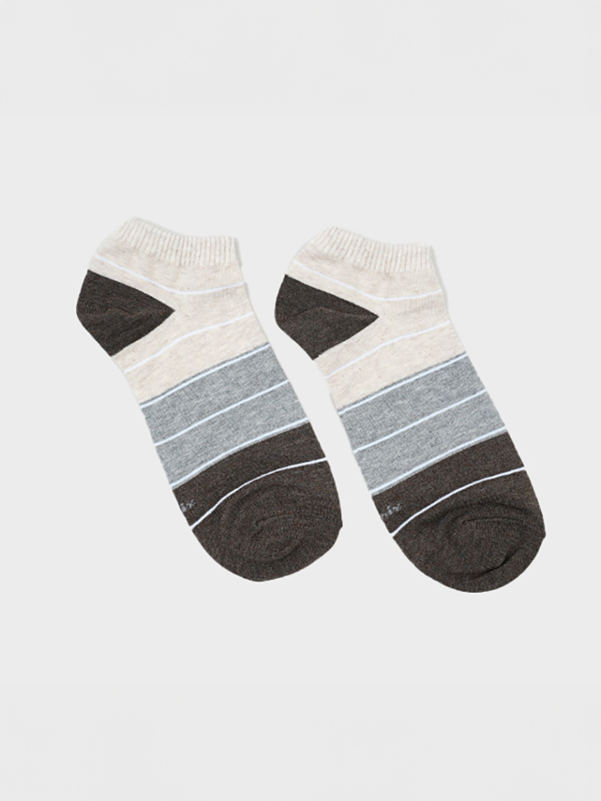 DAISO Men's Socks (Striped)