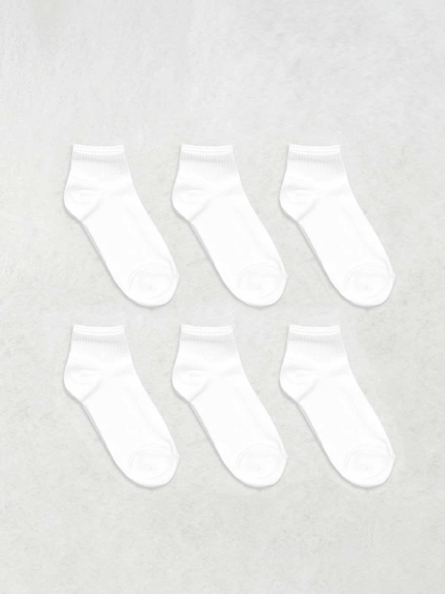 DAISO Men's Bone Short Socks (6P)