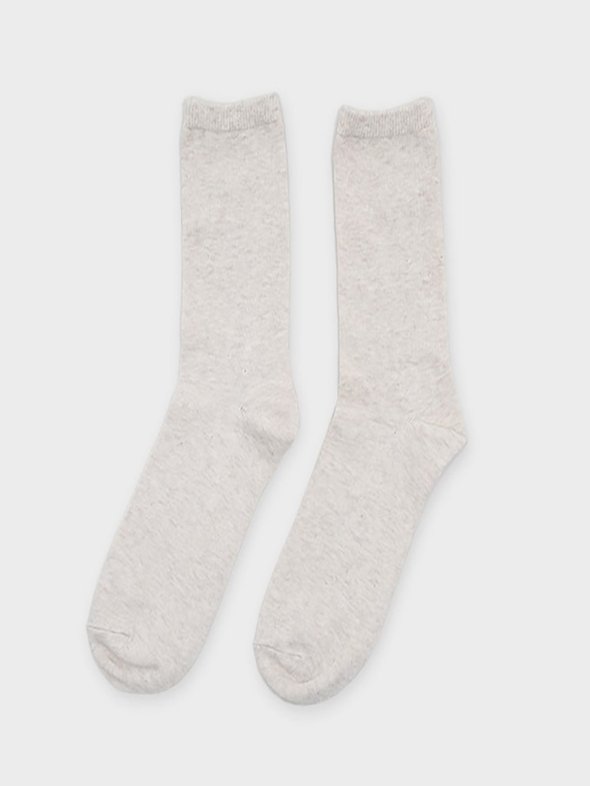 DAISO Men's Basic Work Socks 4 Pack