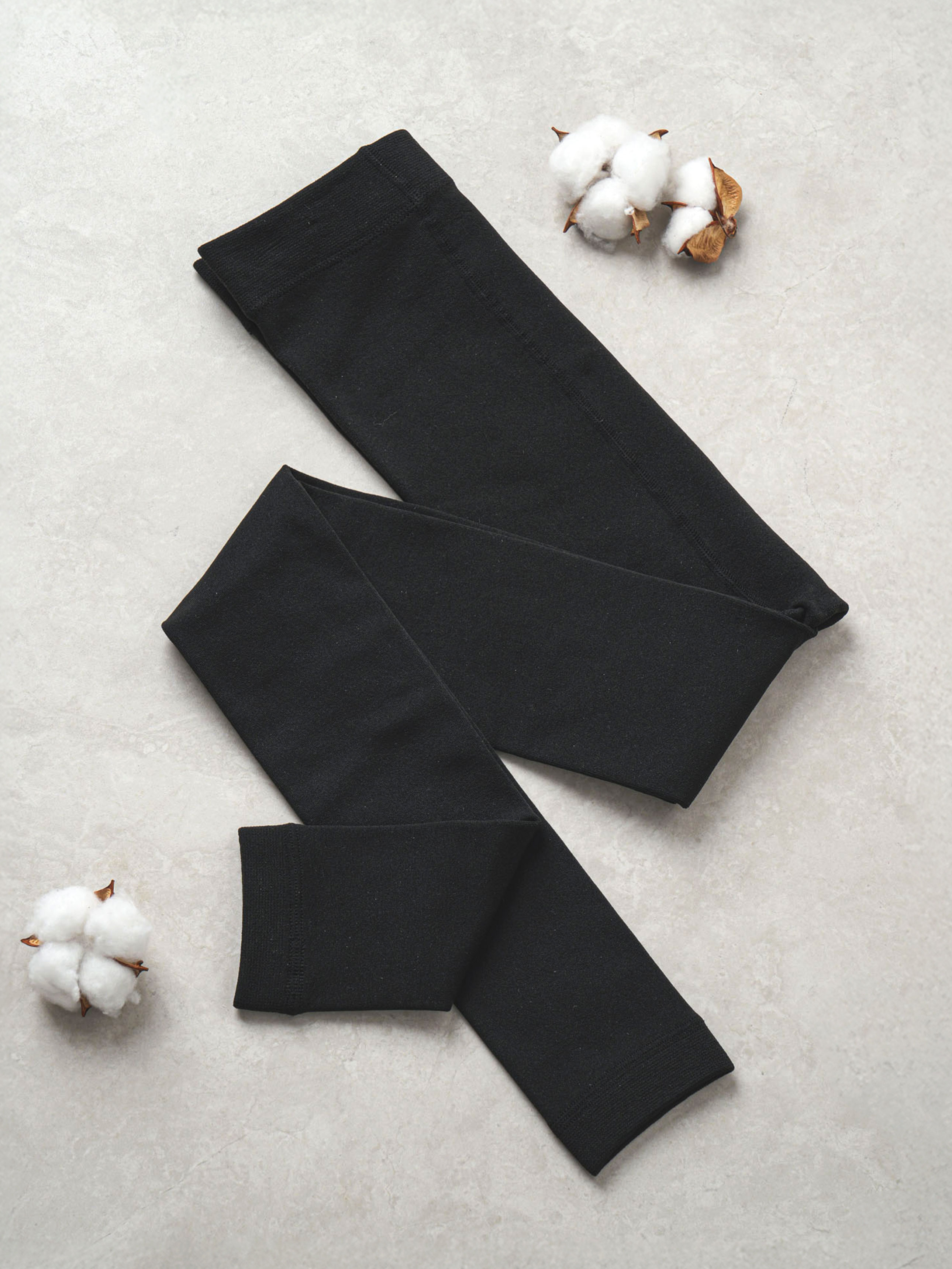 DAISO Men's fleece leggings (hairless/160D)