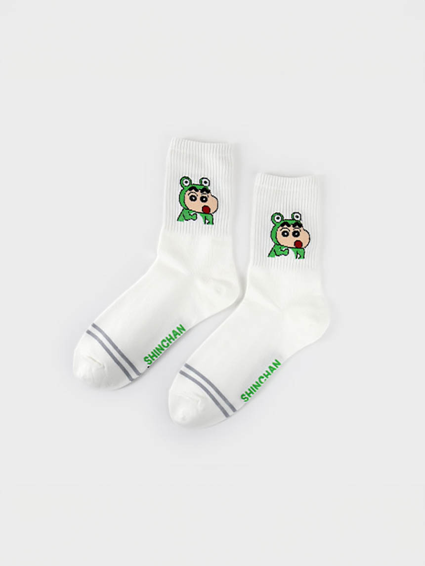 DAISO Janggu_Women's Bone Block Socks