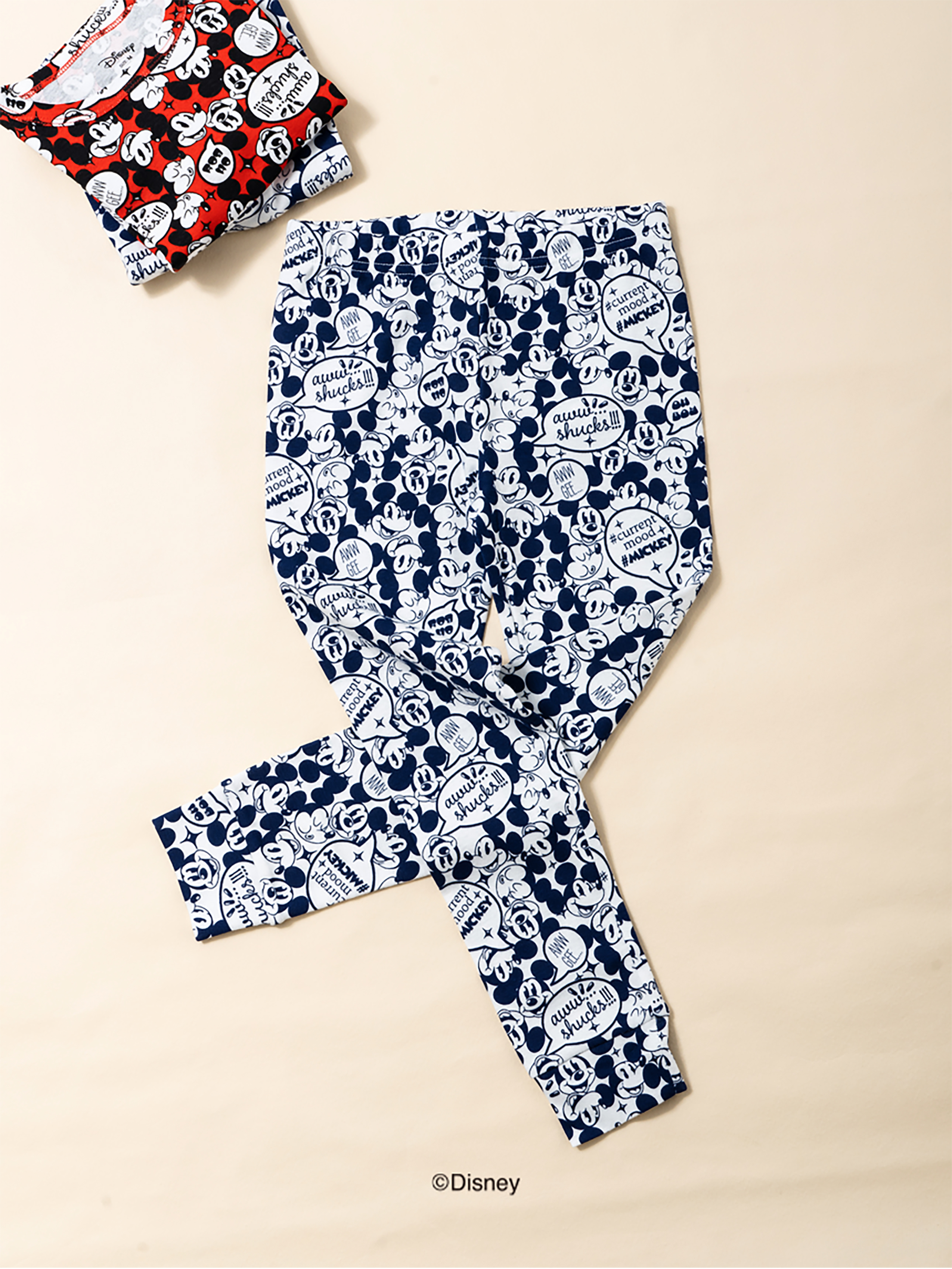 DAISO Disney_Mickey Mouse_PatternsN_Children's Underwear Bottoms (M)