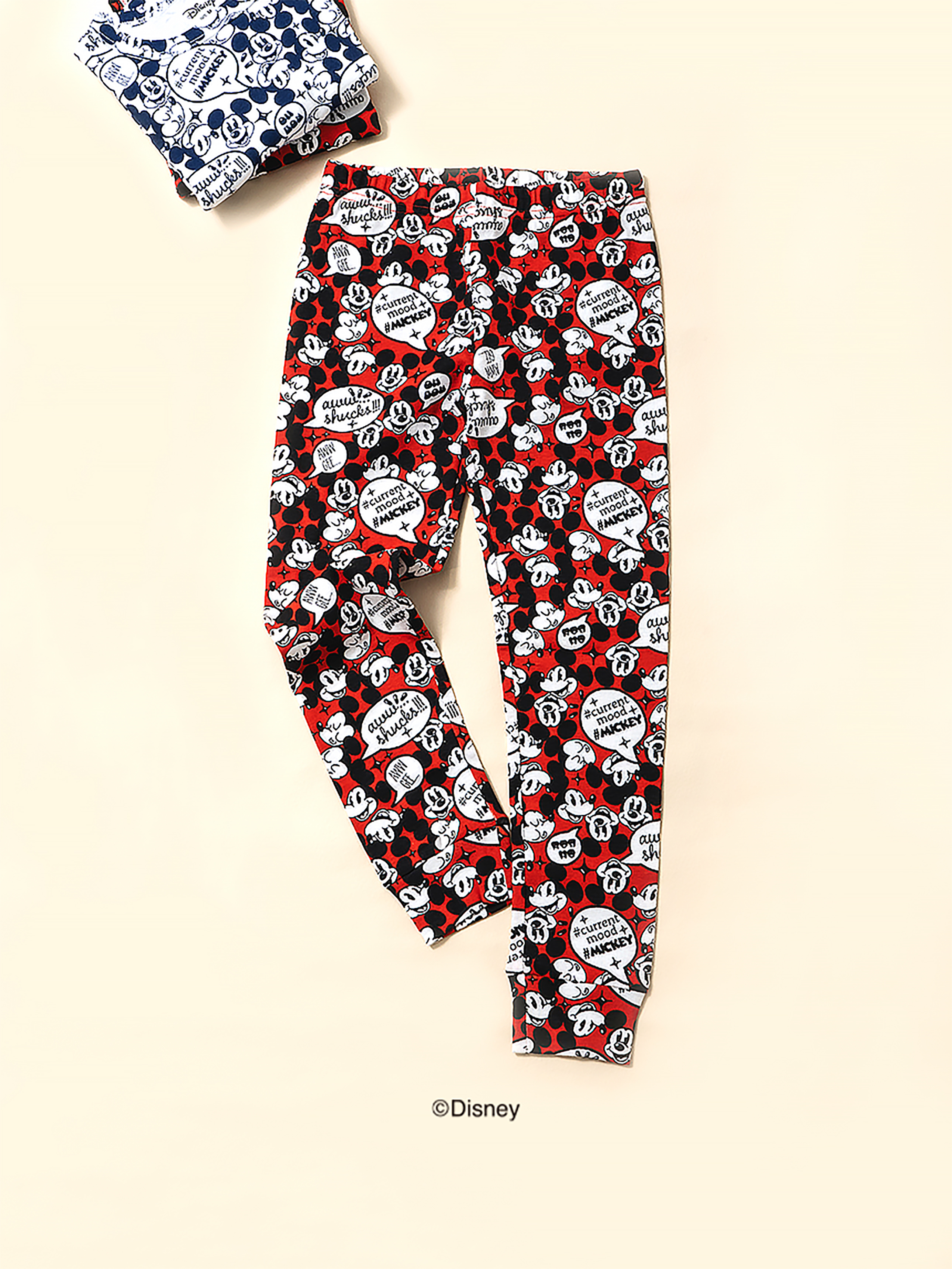 DAISO Disney_Mickey Mouse_PatternsR_Children's Underwear Bottoms (M)