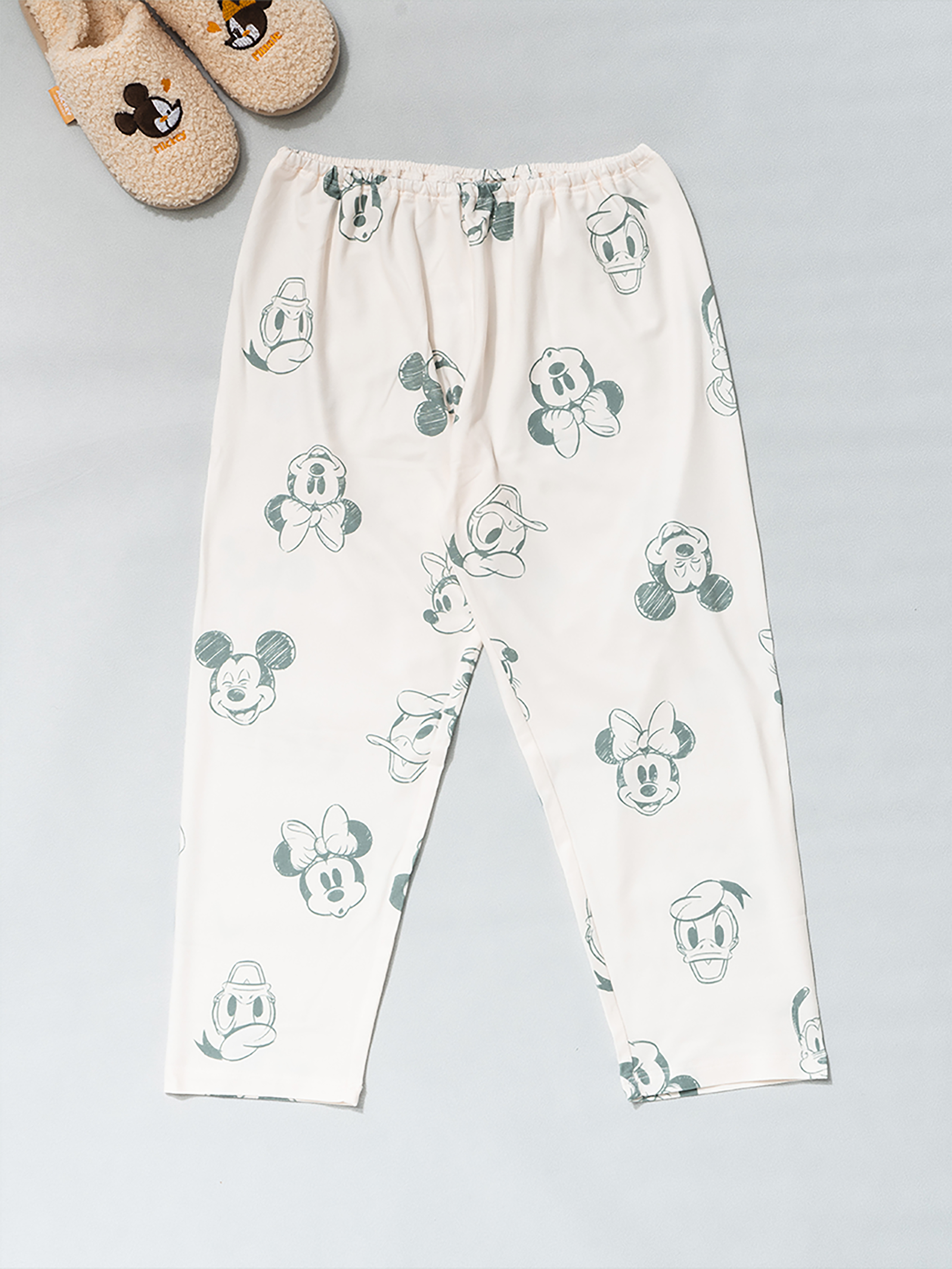 DAISO Disney_Mickey Mouse_Children's Pajama Bottoms (M)