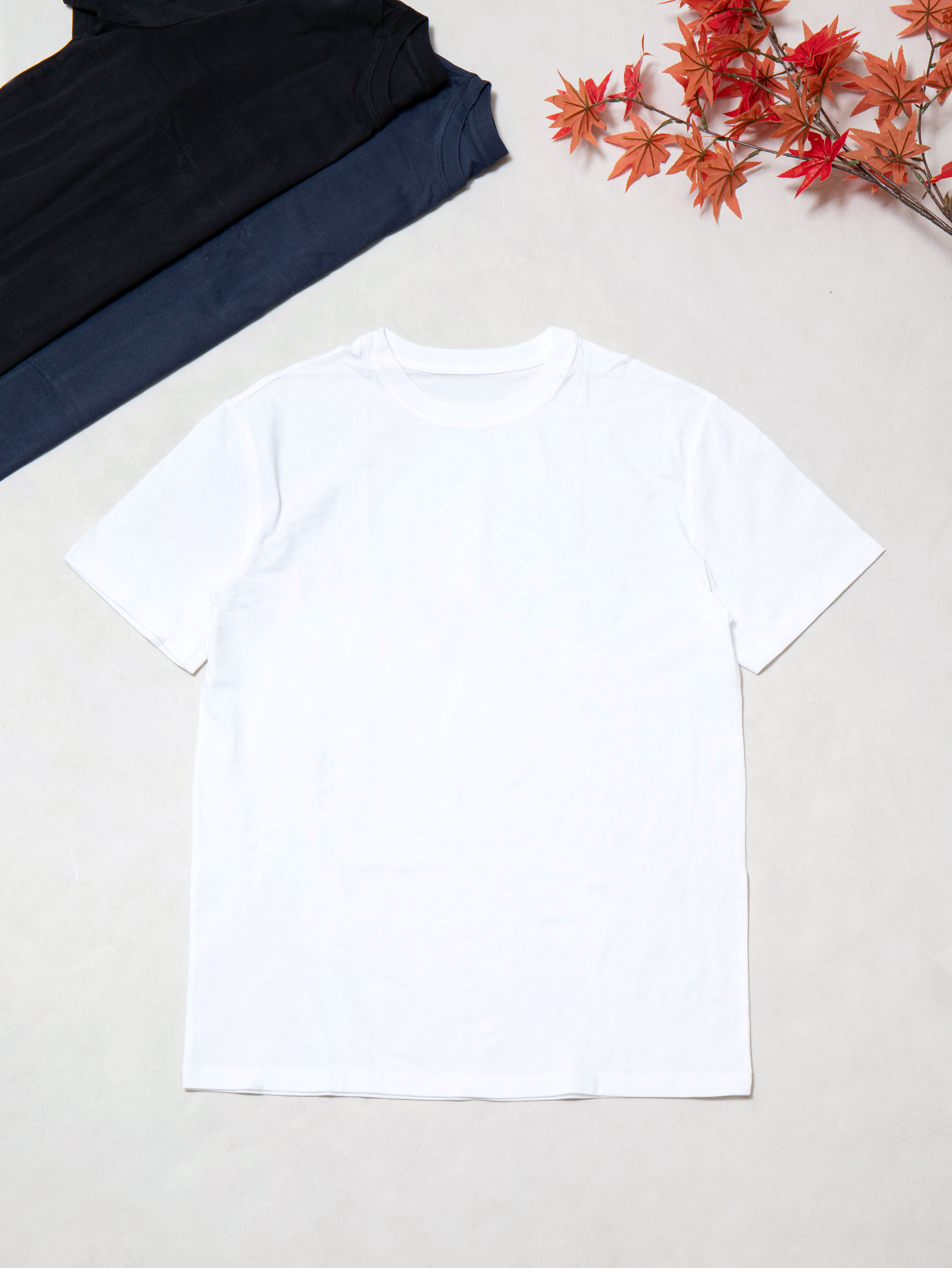 DAISO Short-sleeve cotton t-shirt (95)