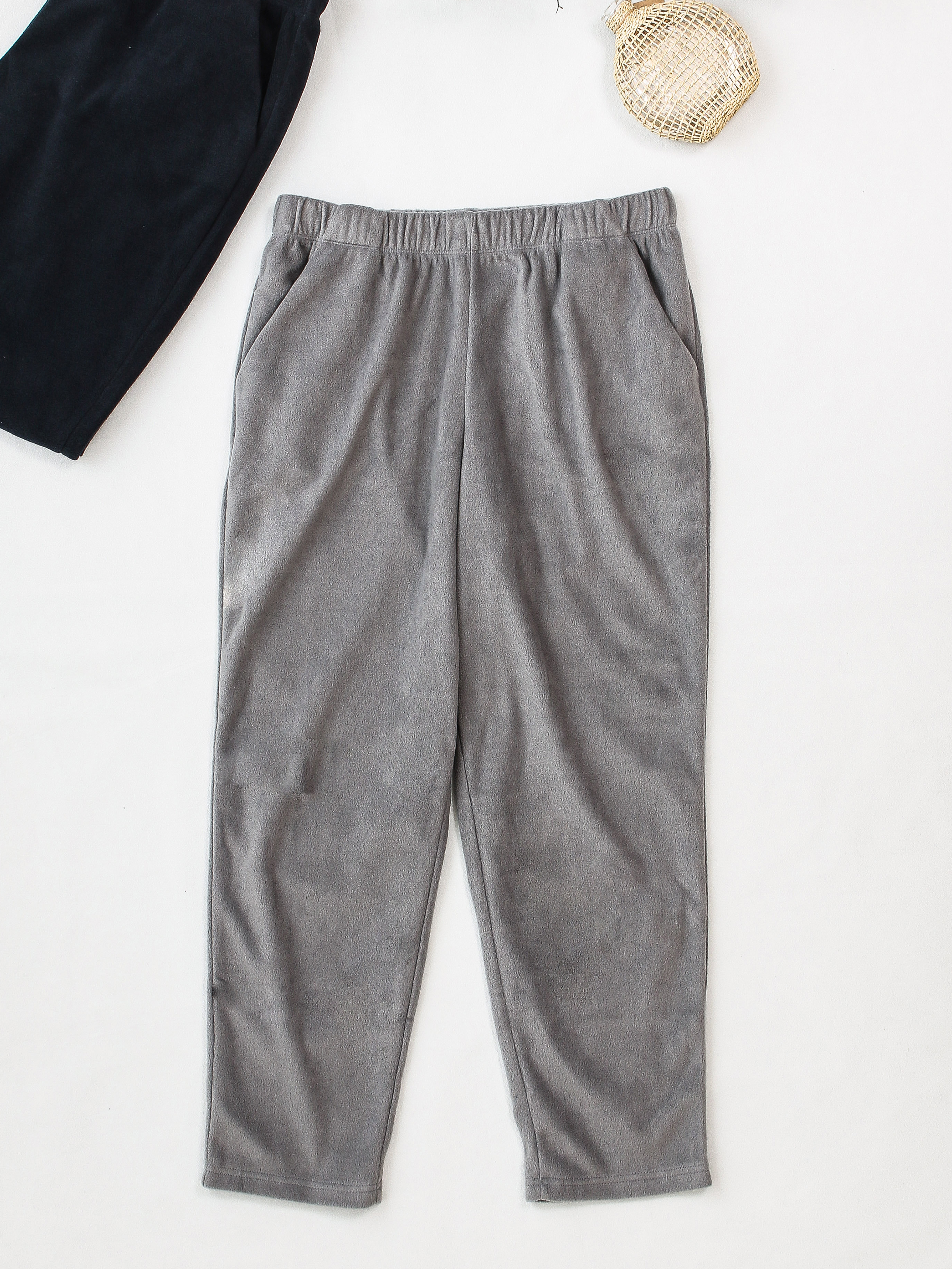 DAISO Polar fleece pajama bottoms (M)