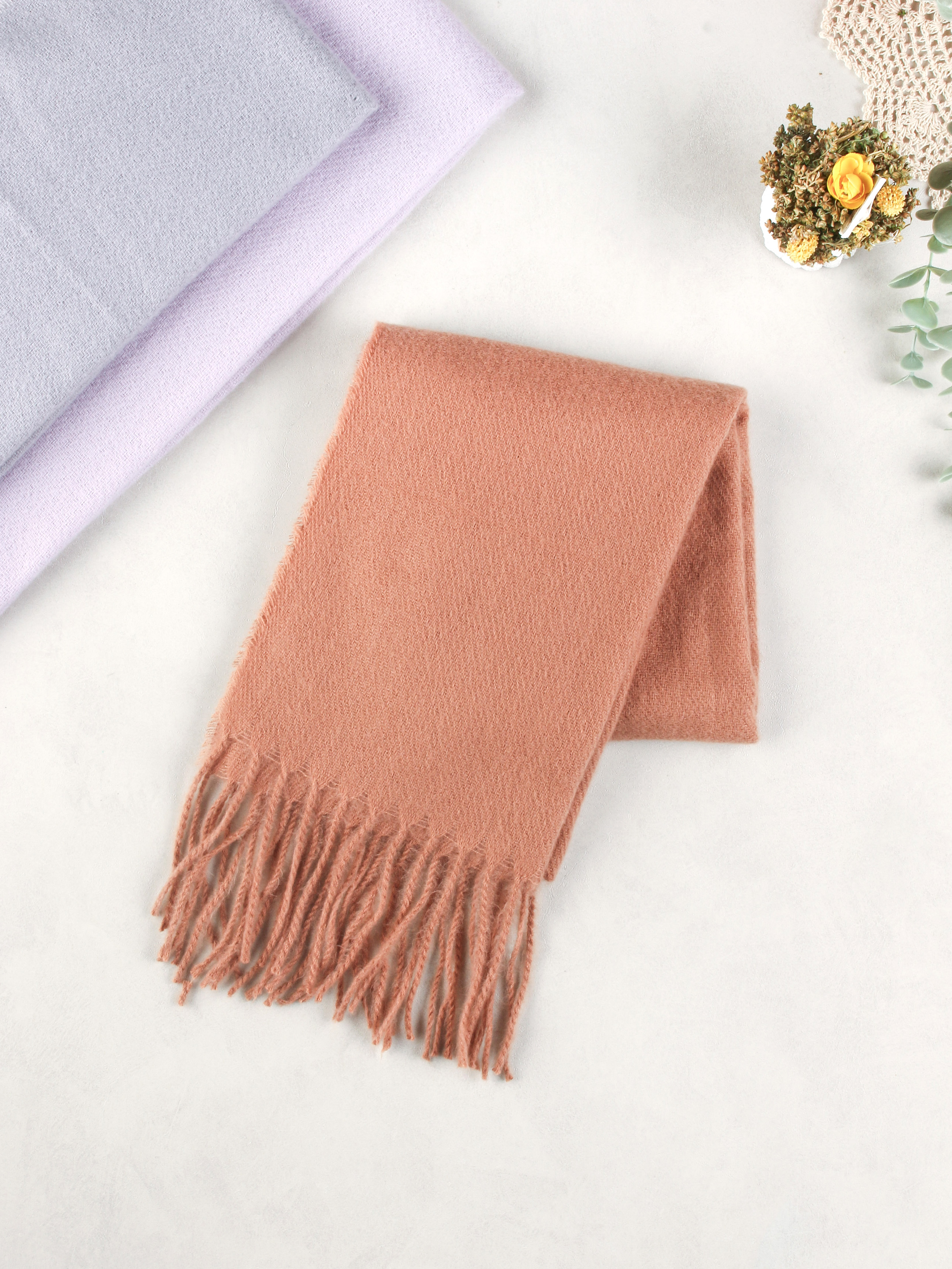 DAISO Plain scarf (180*30cm)