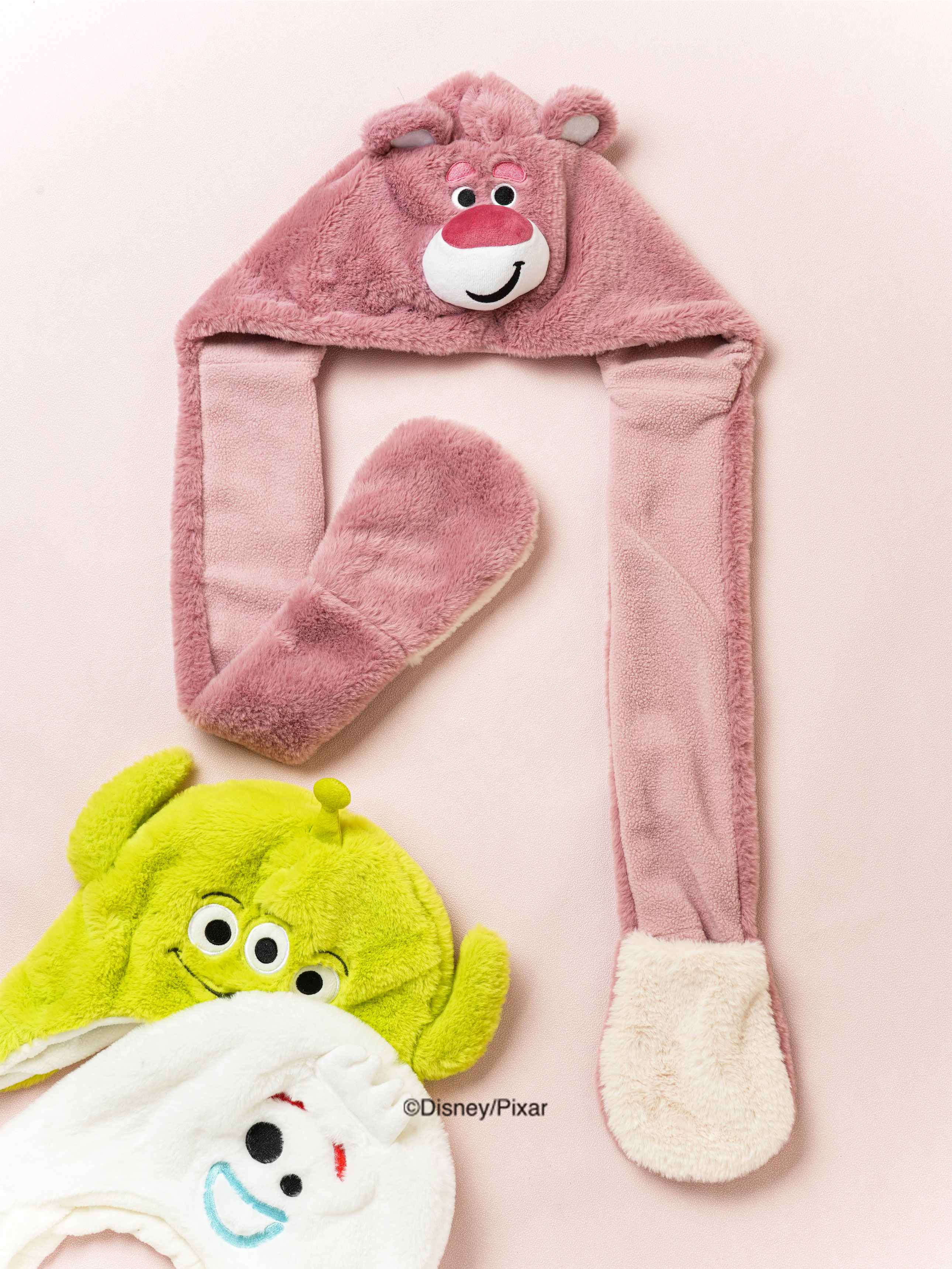 DAISO Pixar Toy Story Kids Gloves and Character Hat