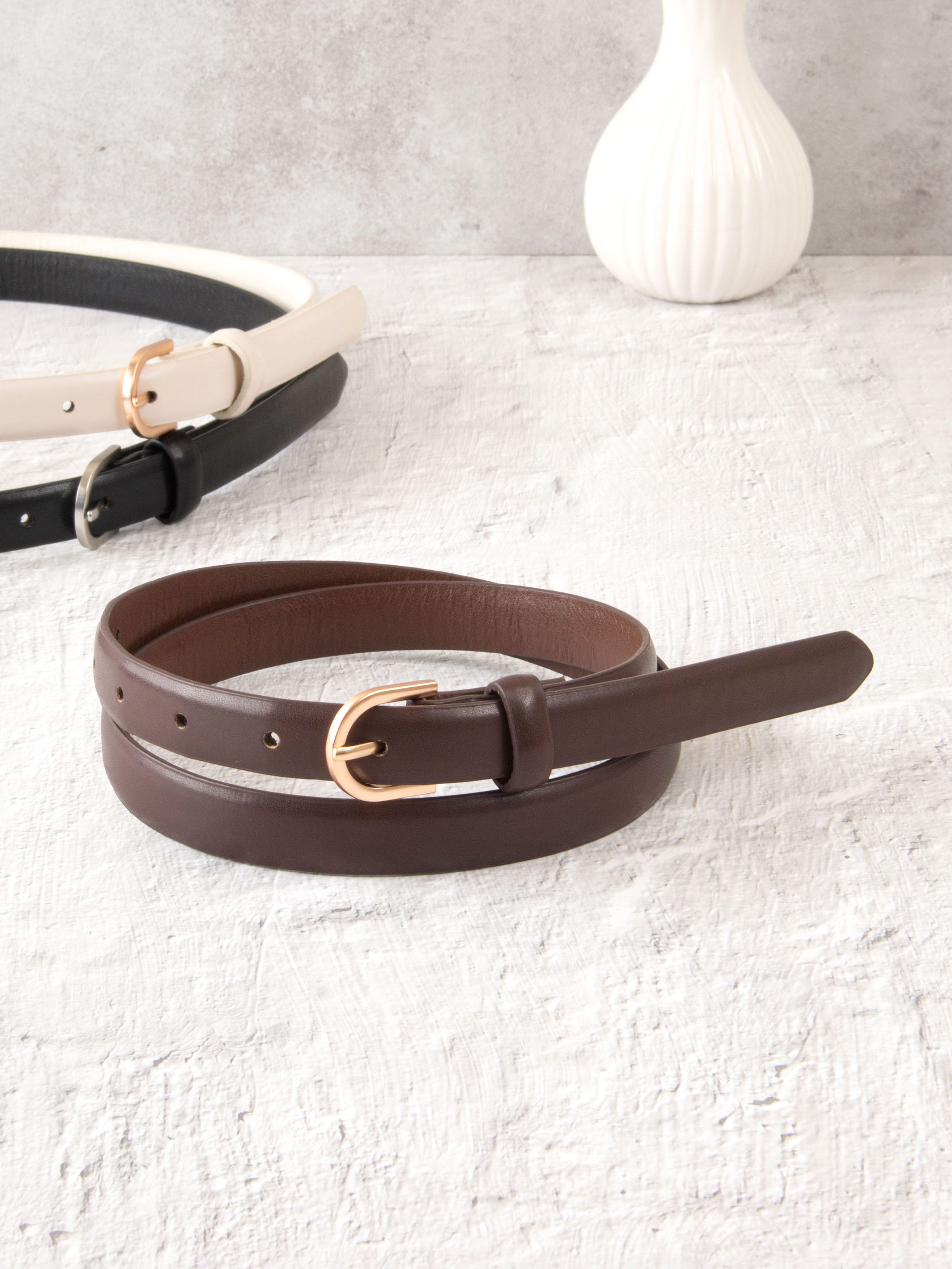 DAISO Simple Basic Women's Belt