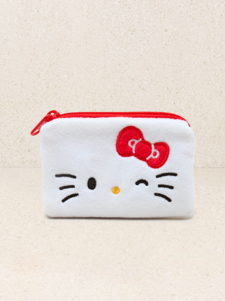 DAISO Hello Kitty Flat Coin Purse