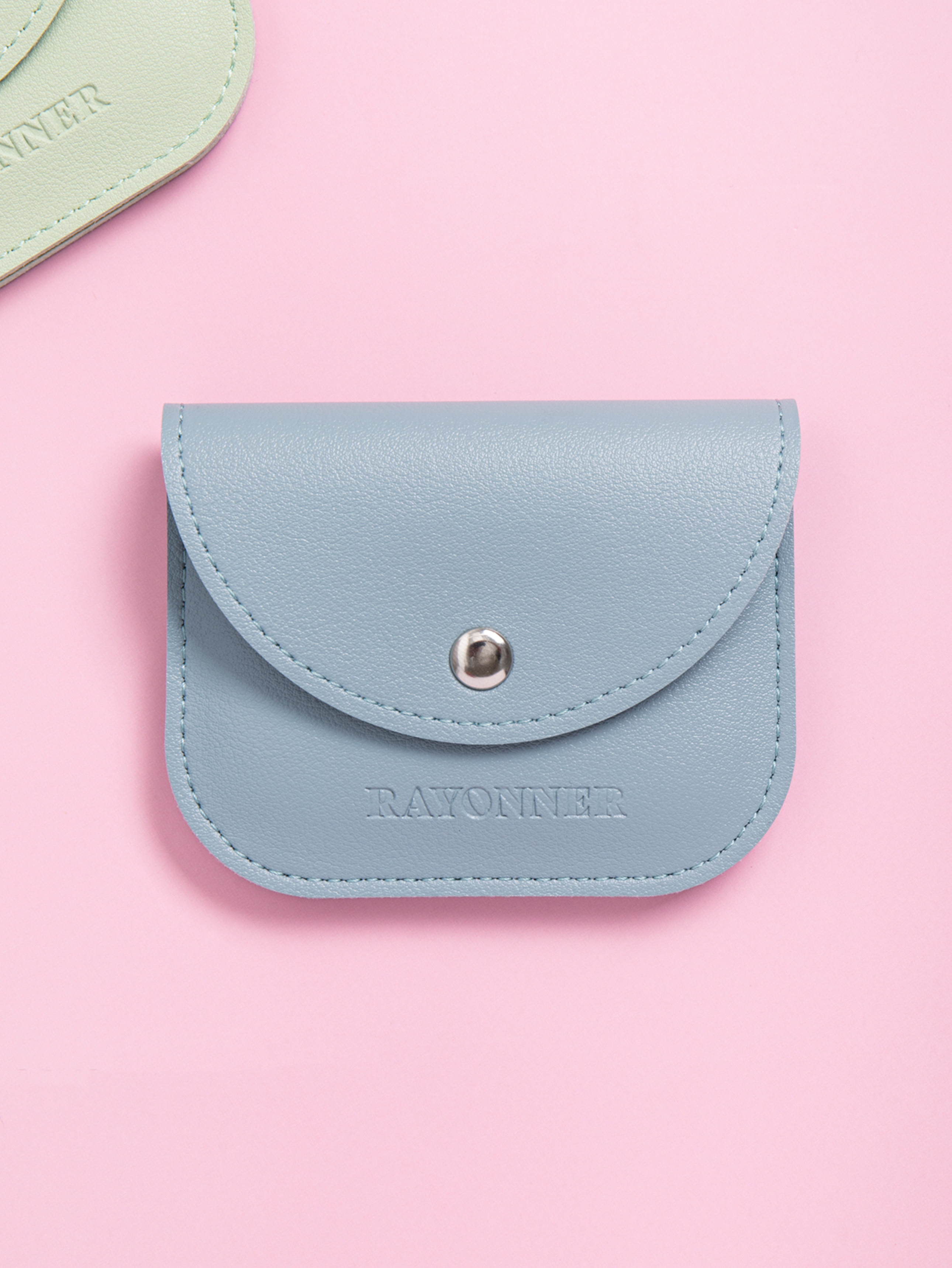 DAISO Soft card wallet (pastel)