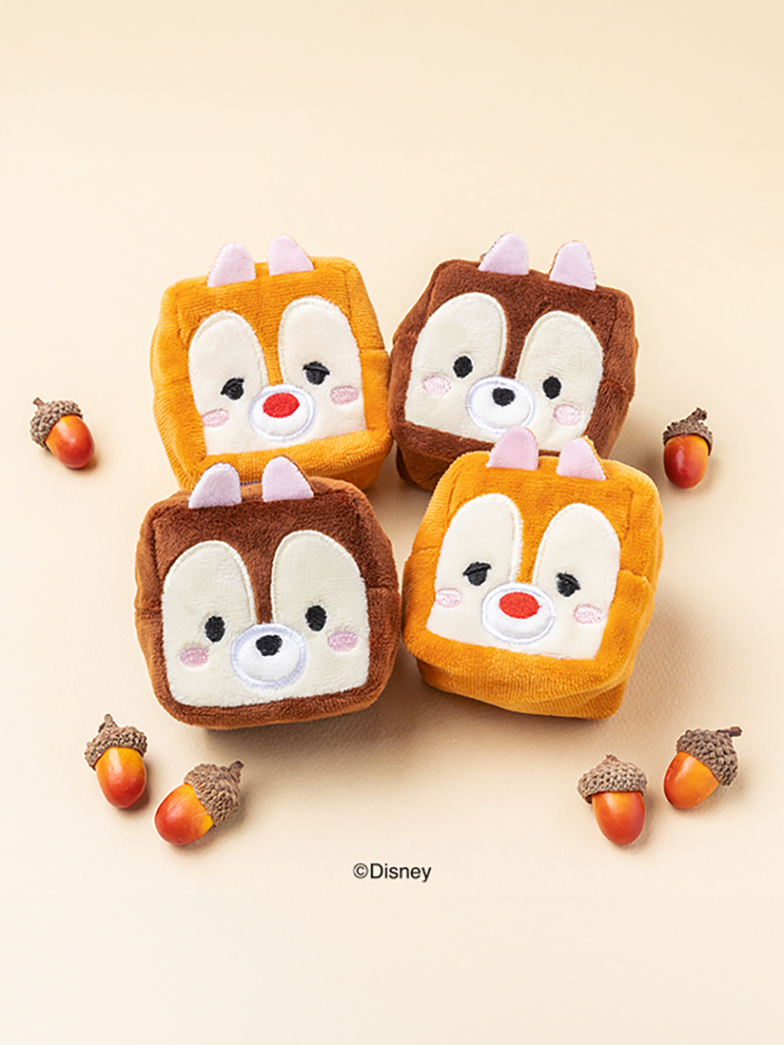 DAISO Disney Chip and Dale Square Coin Purse