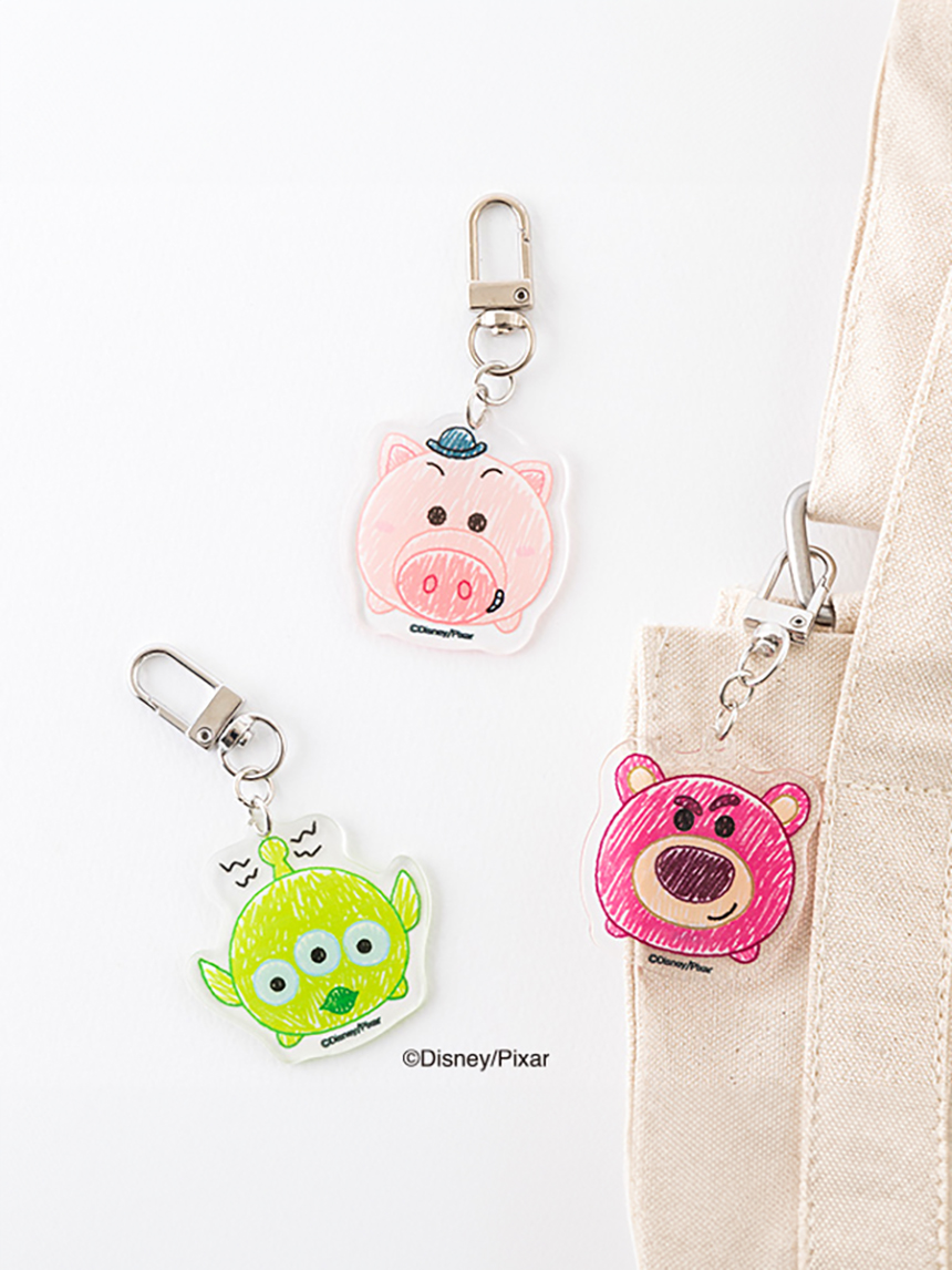 DAISO Pixar Toy Story Acrylic Keyring