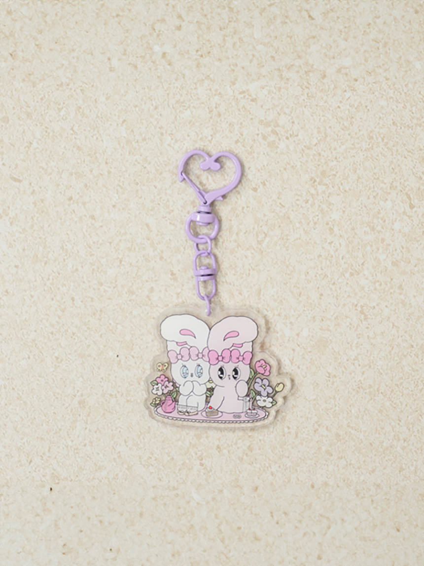 DAISO Esther Bunny_Acrylic Keyring