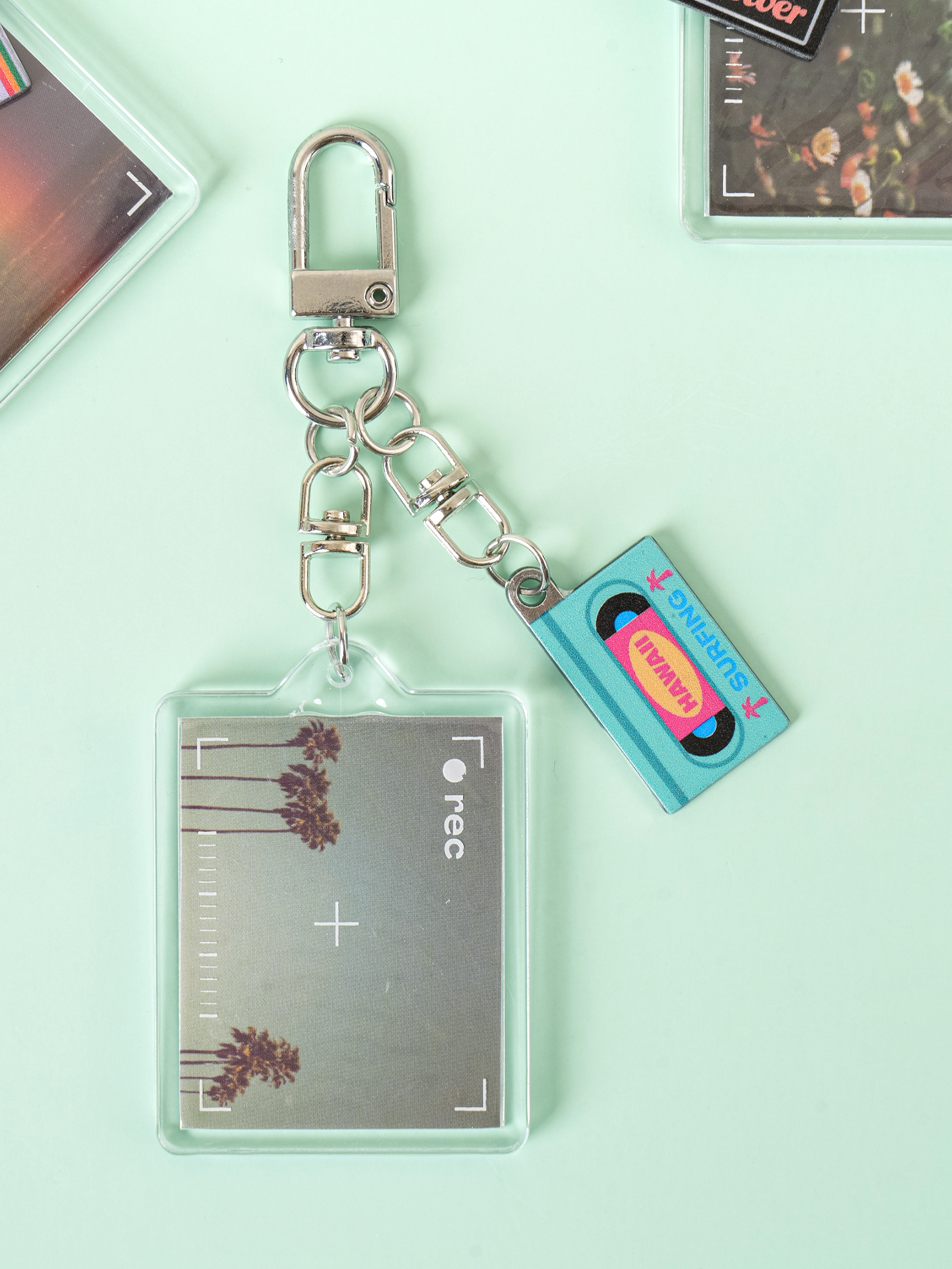 DAISO Retro photo key holder