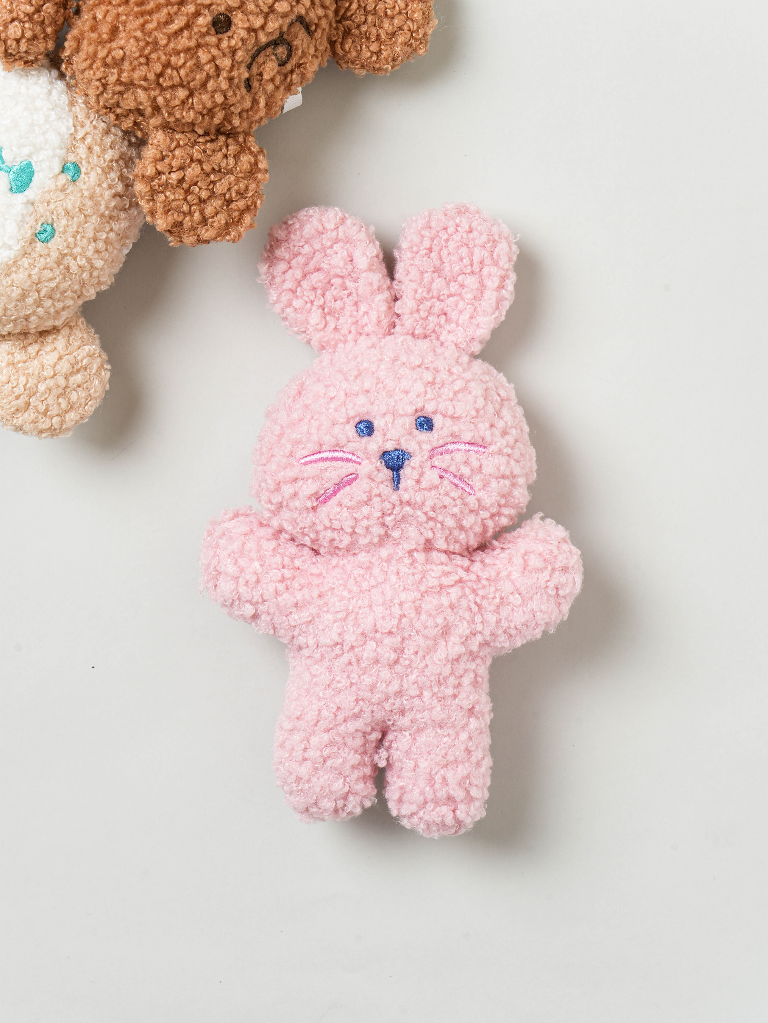 DAISO Rabbit Bear Animal Keychain