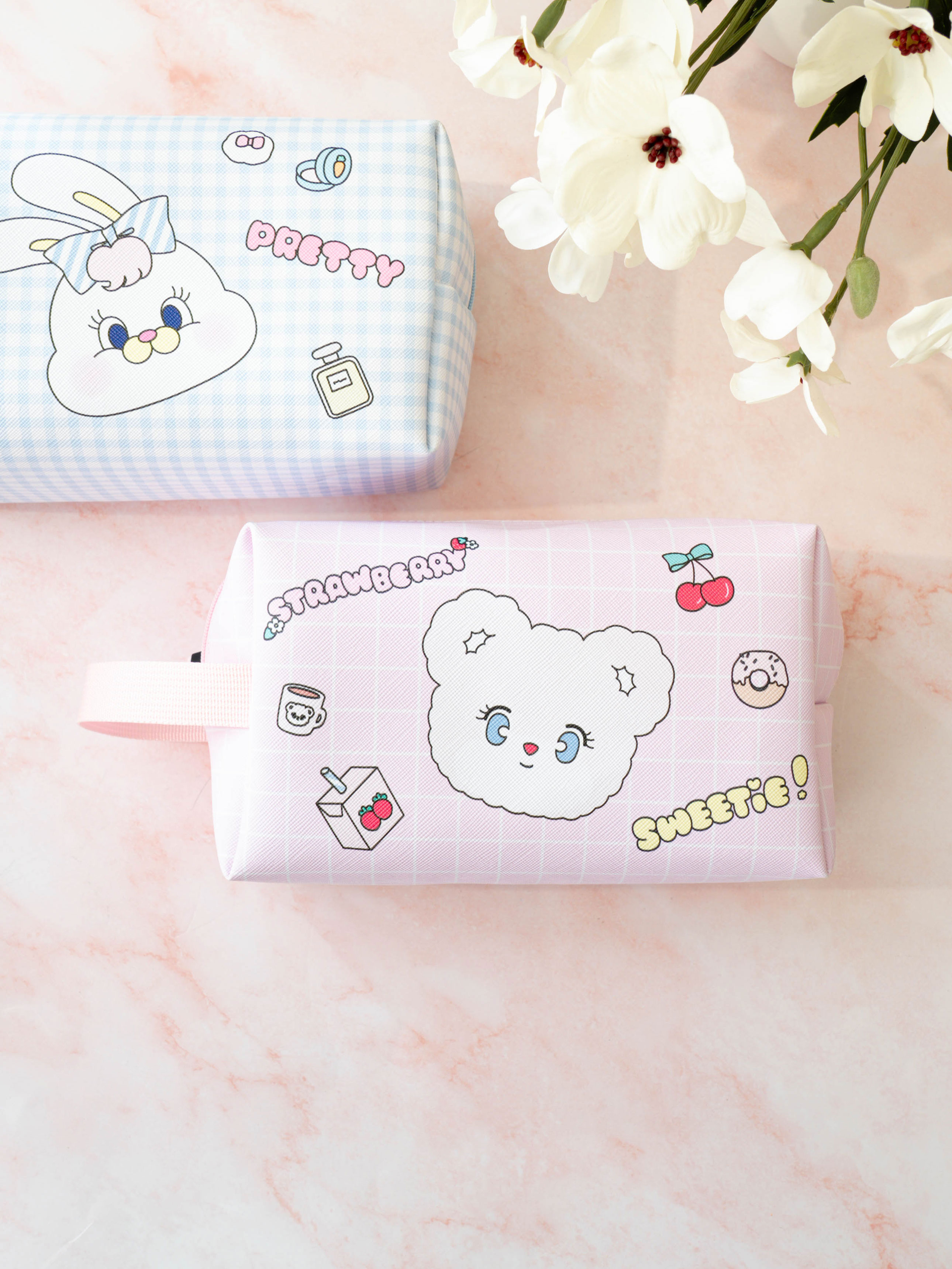 DAISO Momorei_Big Handle Pouch