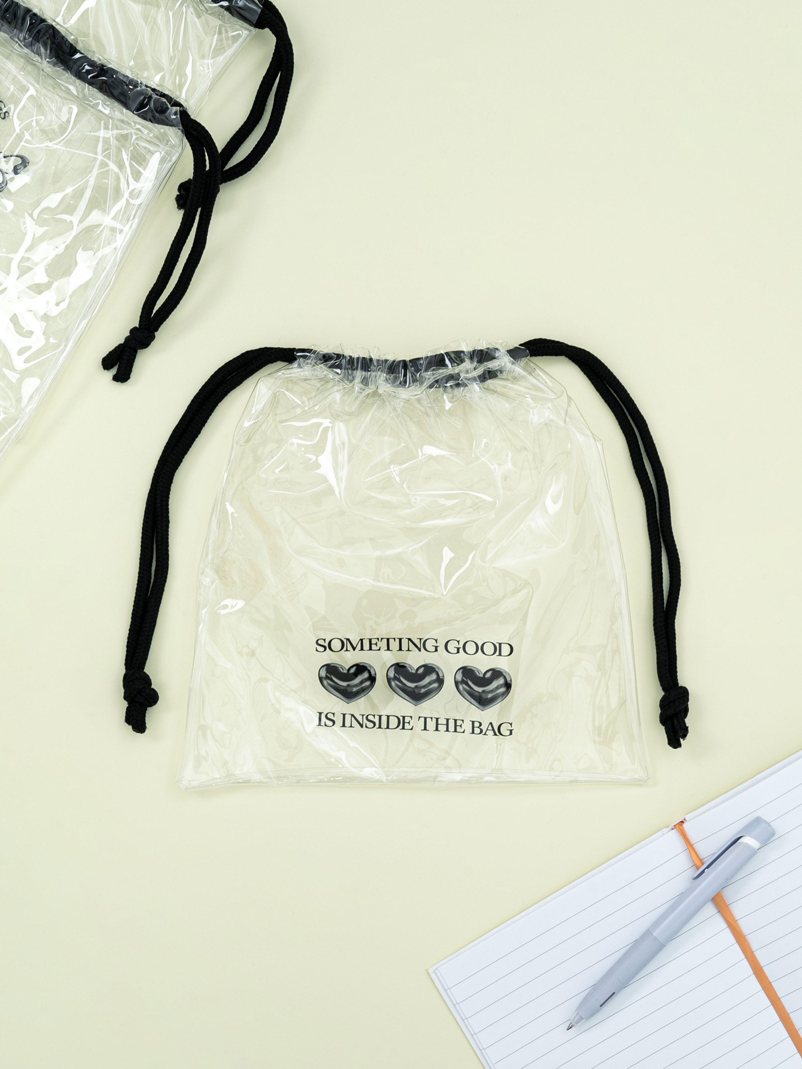 DAISO Transparent compression pouch