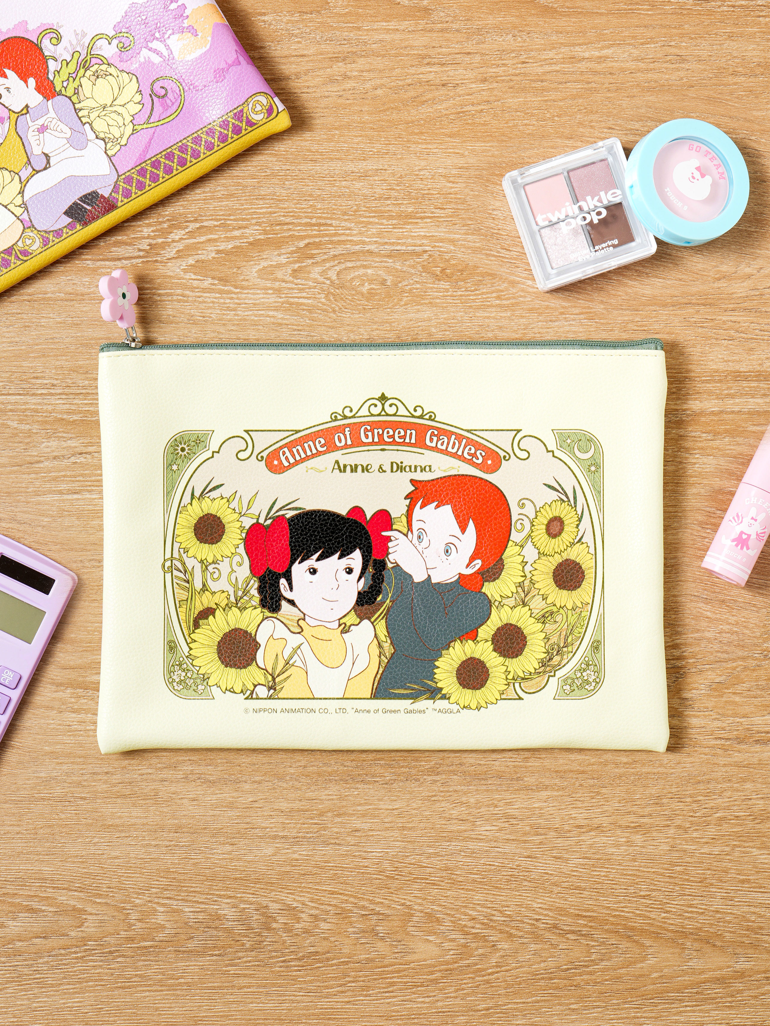 DAISO Anne of Green Gables_Flat Pouch (Large)