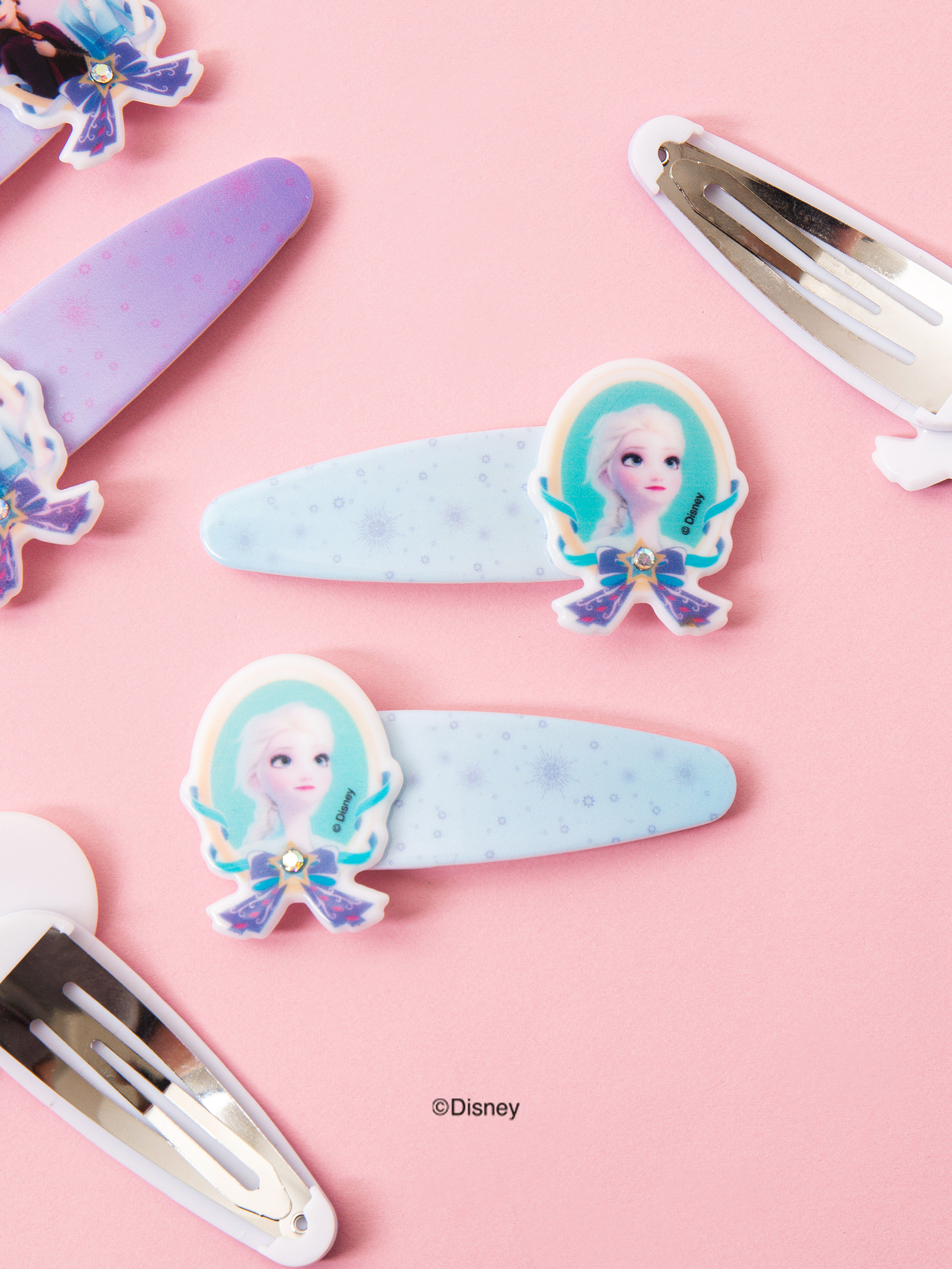 DAISO Disney_Frozen2_3D Snap Pin 2P