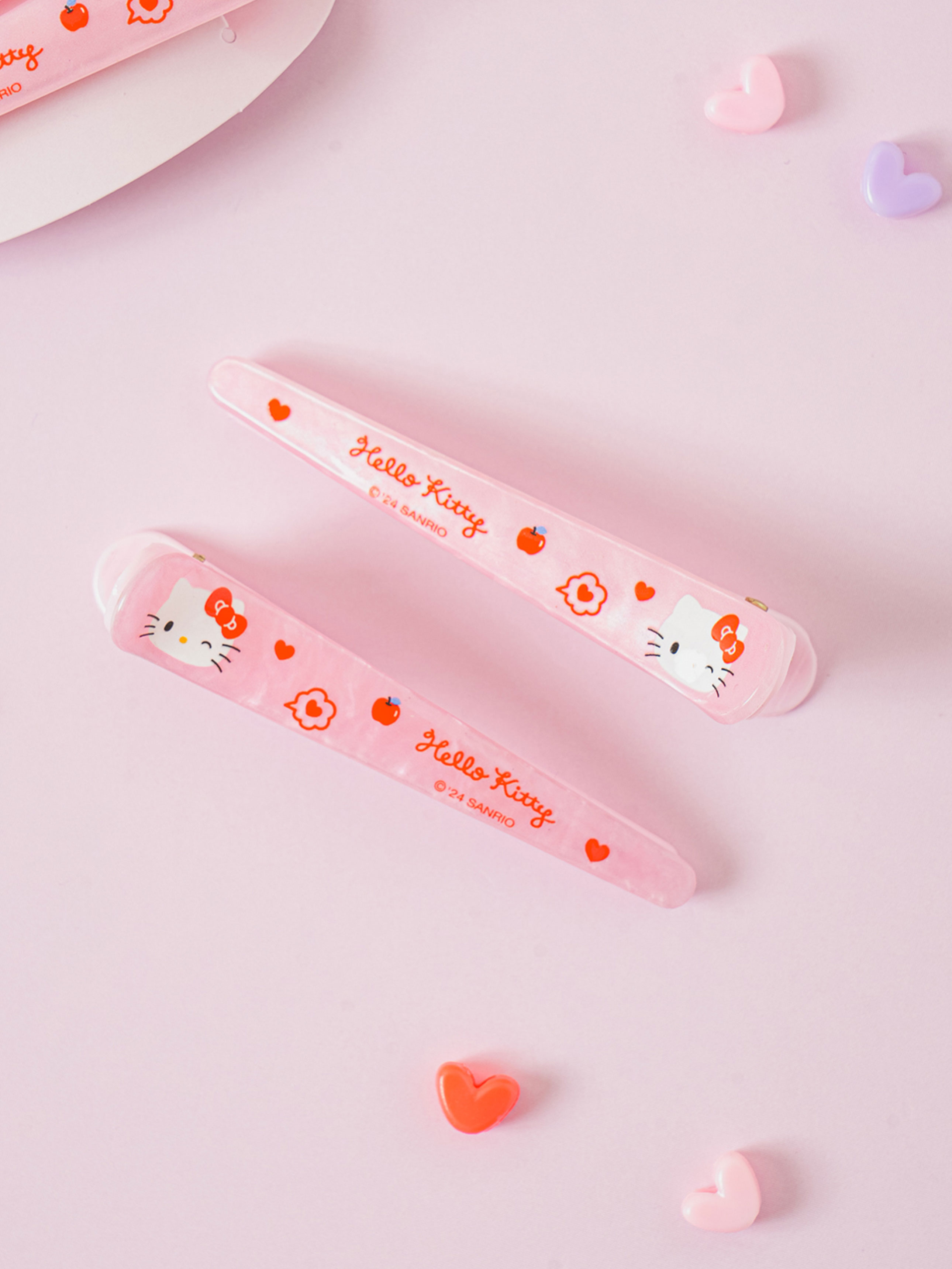 DAISO Hello Kitty Slim Hair Clip (2 pieces)