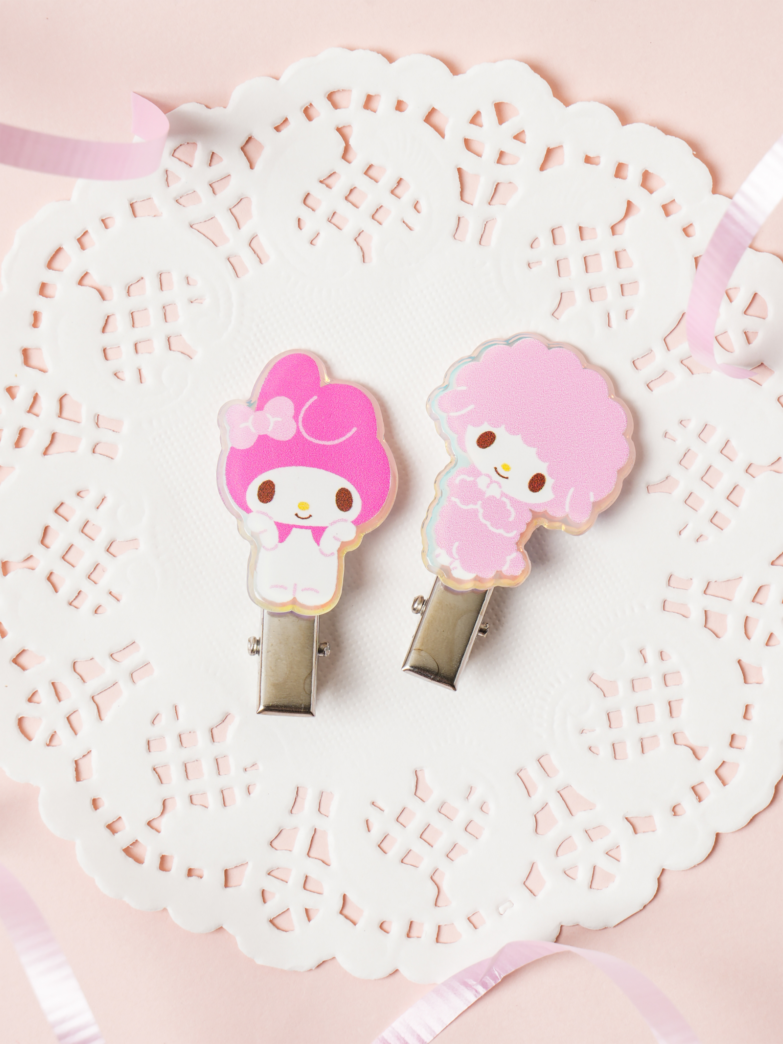 DAISO My Melody Hair Clip (2 pieces)