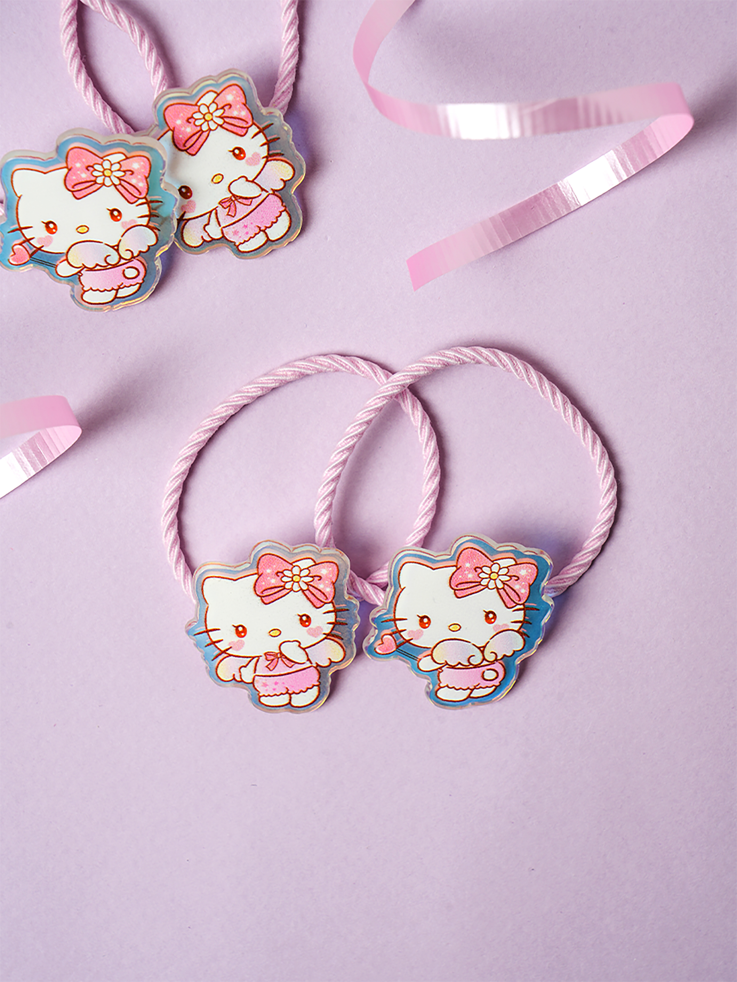 DAISO Hello Kitty Mini Hair Tie (2 pieces)