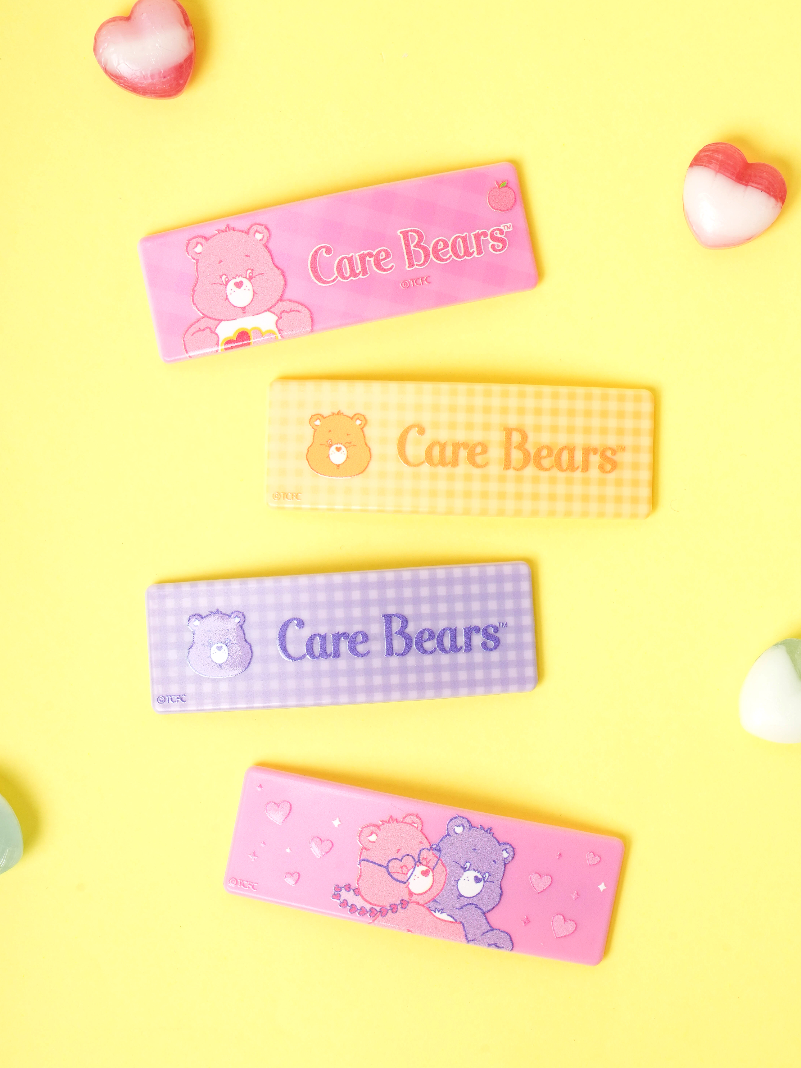 DAISO Care Bear Big Tick Pin Set (2 pieces)