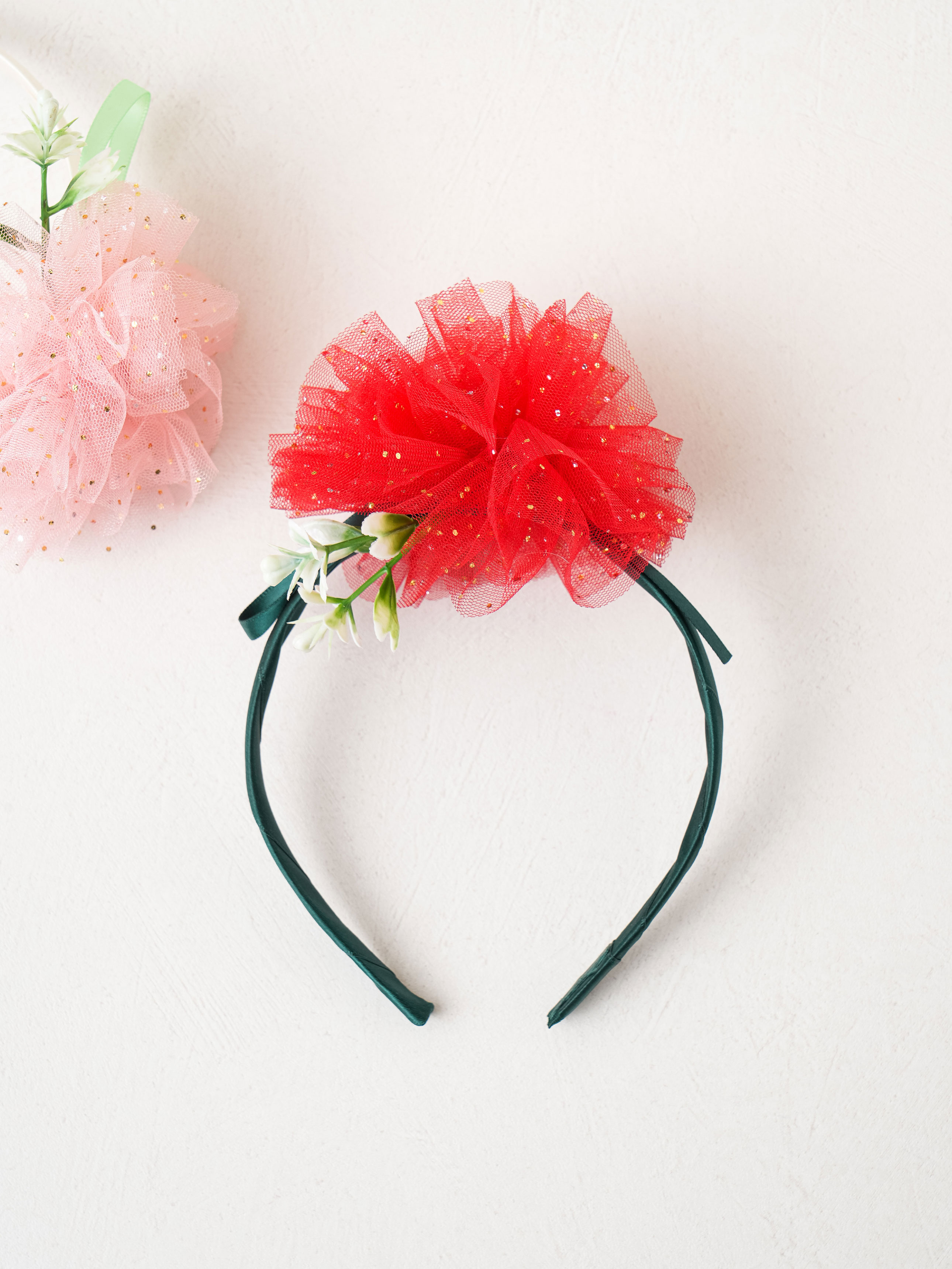 DAISO Myo Family Month Carnation Hair Band