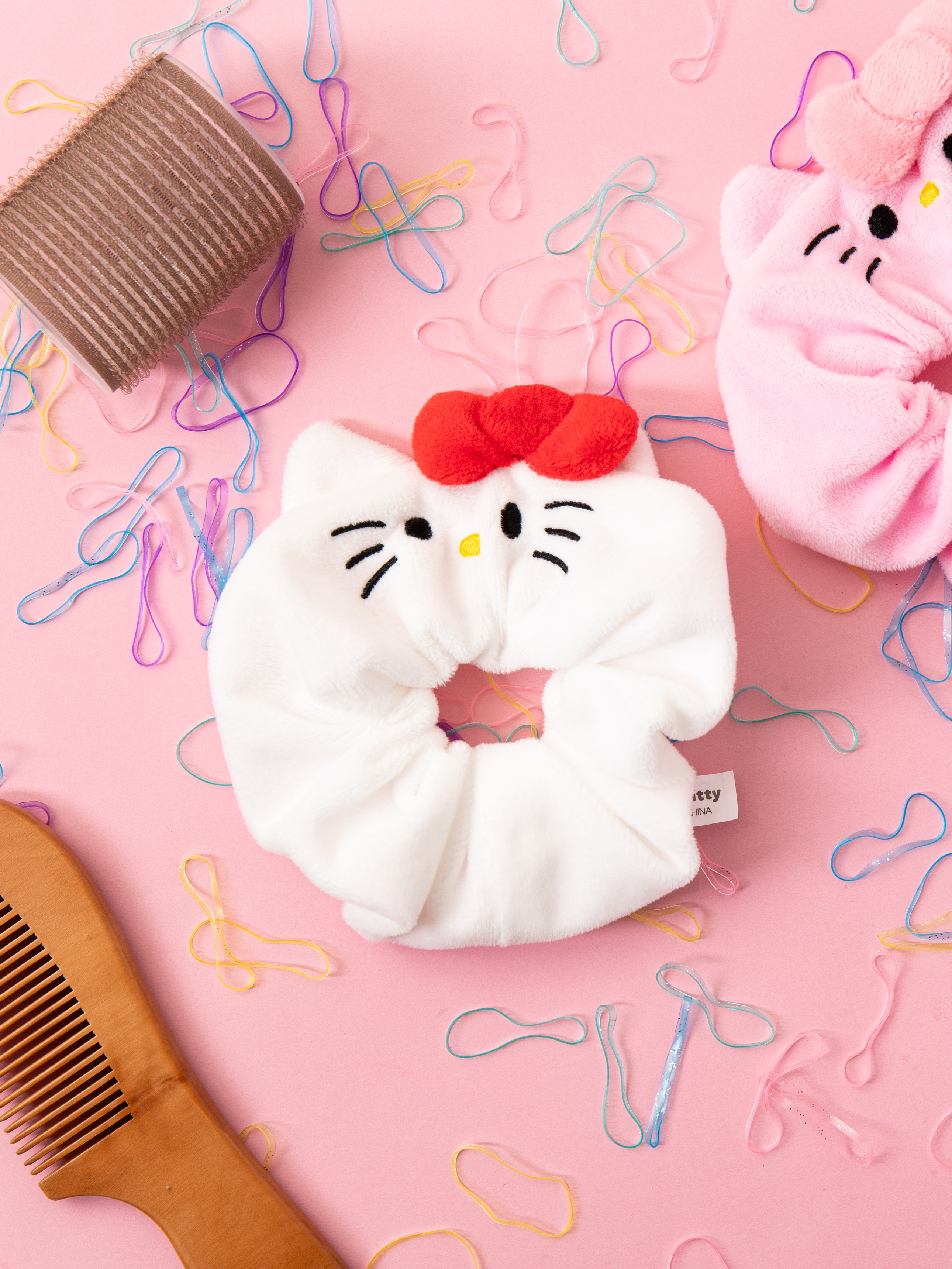 DAISO Hello Kitty_Bong Square Hair Band